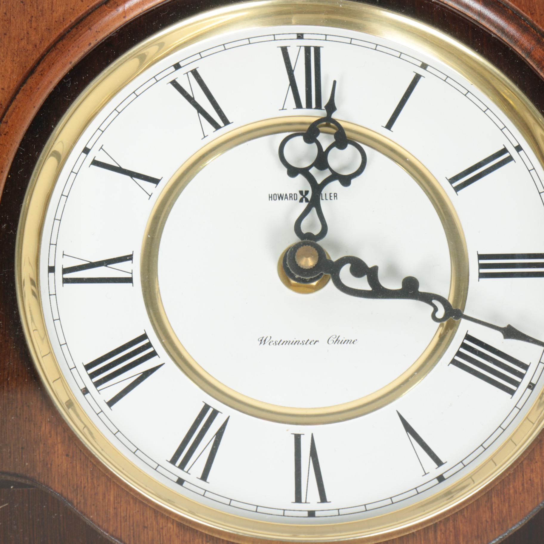 Howard Miller Danwood Clock in Windsor Cherry