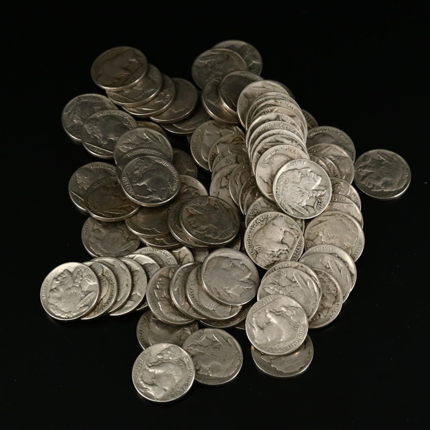 Eighty-Eight Buffalo Nickels, 1920 to 1938