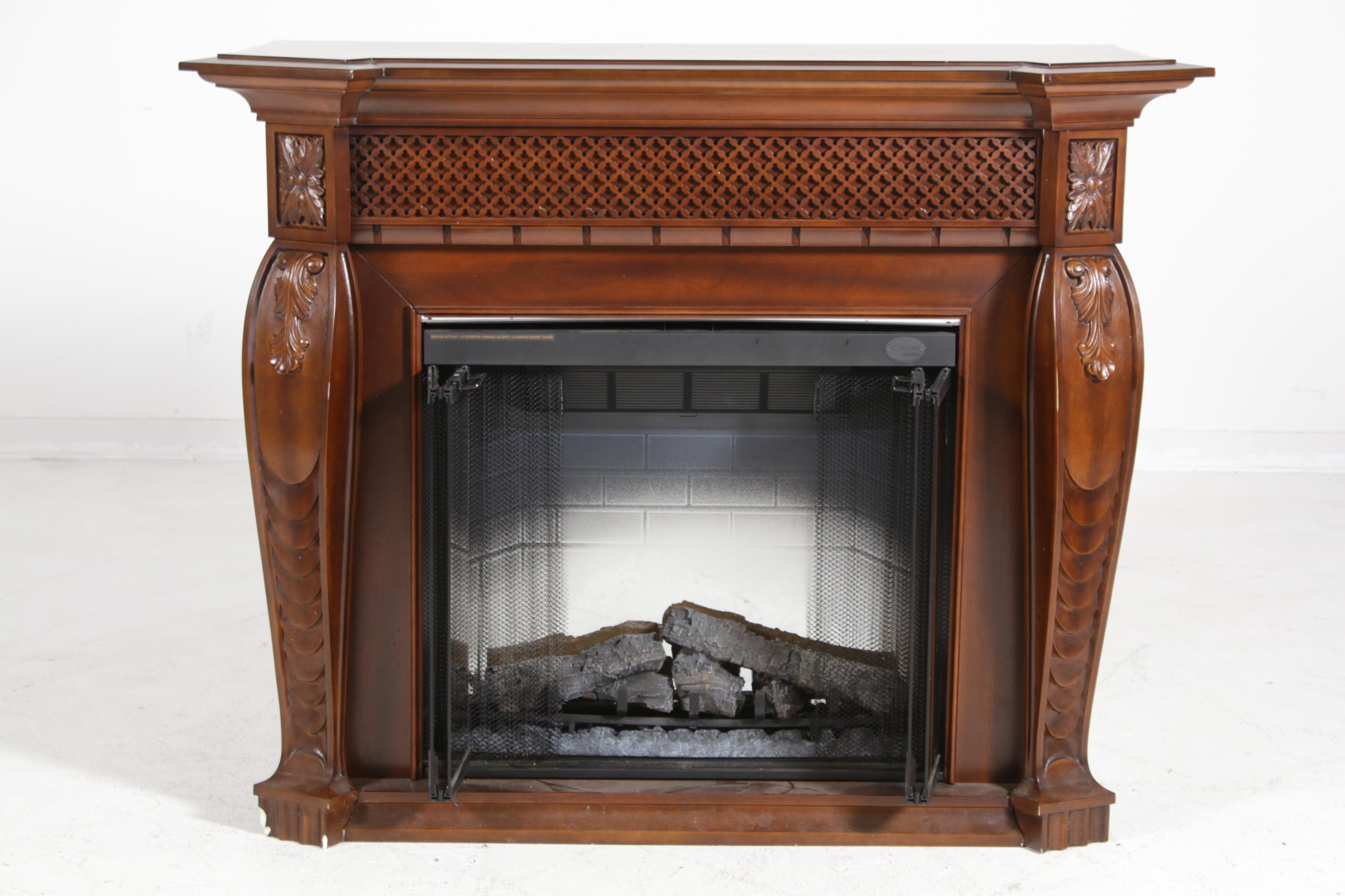 DC Dimplex "MultiFire" Electric Fireplace, Contemporary