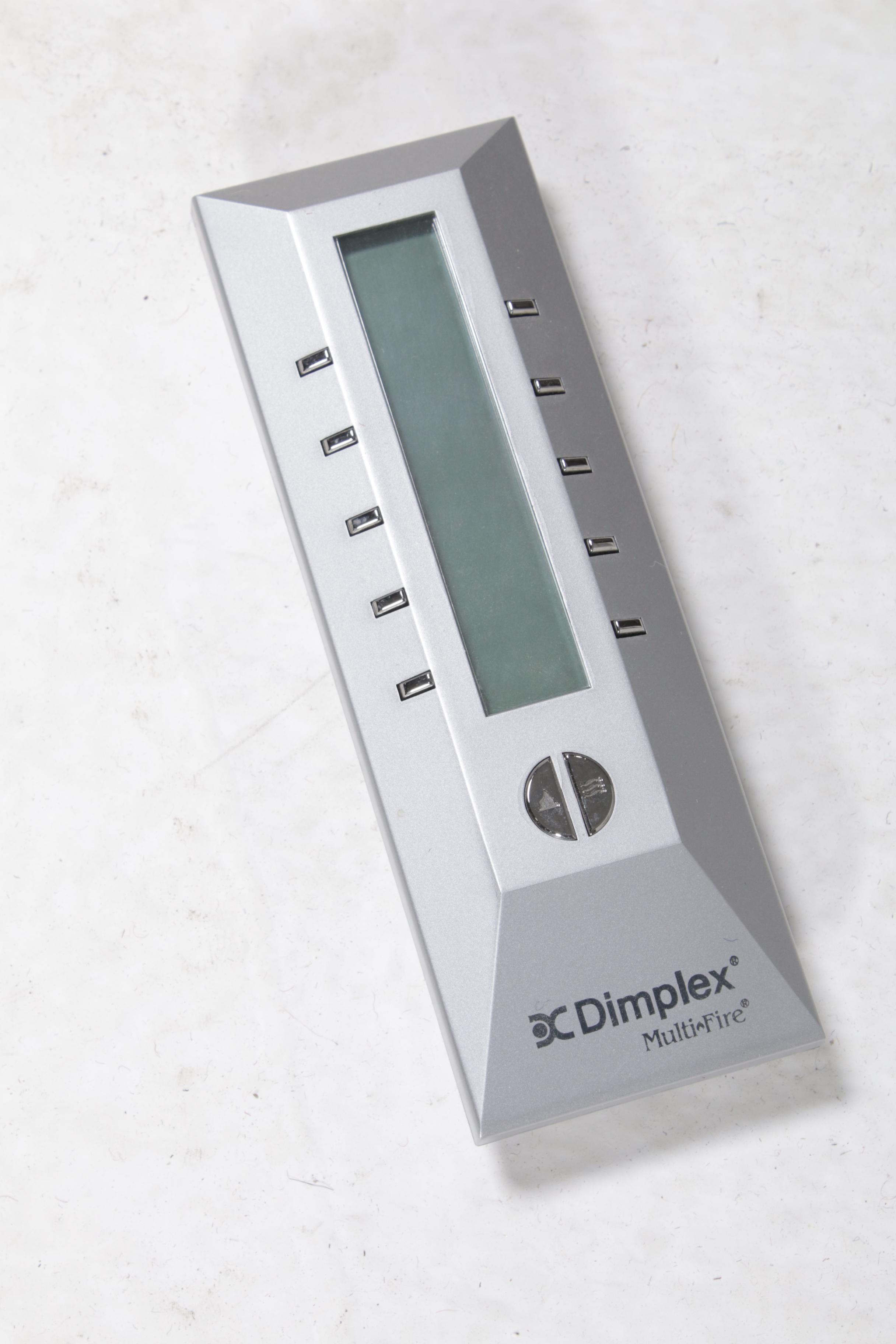 DC Dimplex "MultiFire" Electric Fireplace, Contemporary