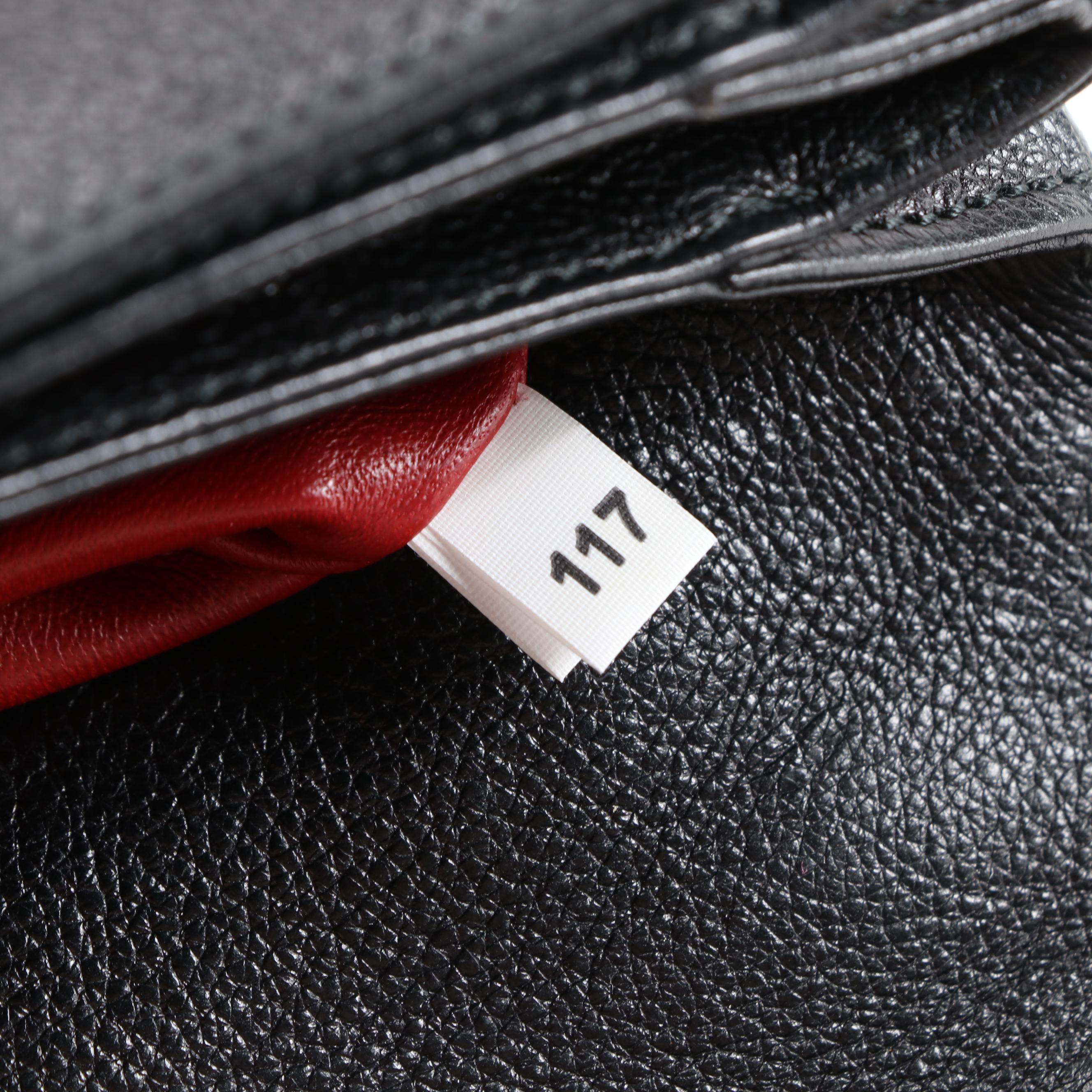 Prada Robot Flap Black Leather Shoulder Bag