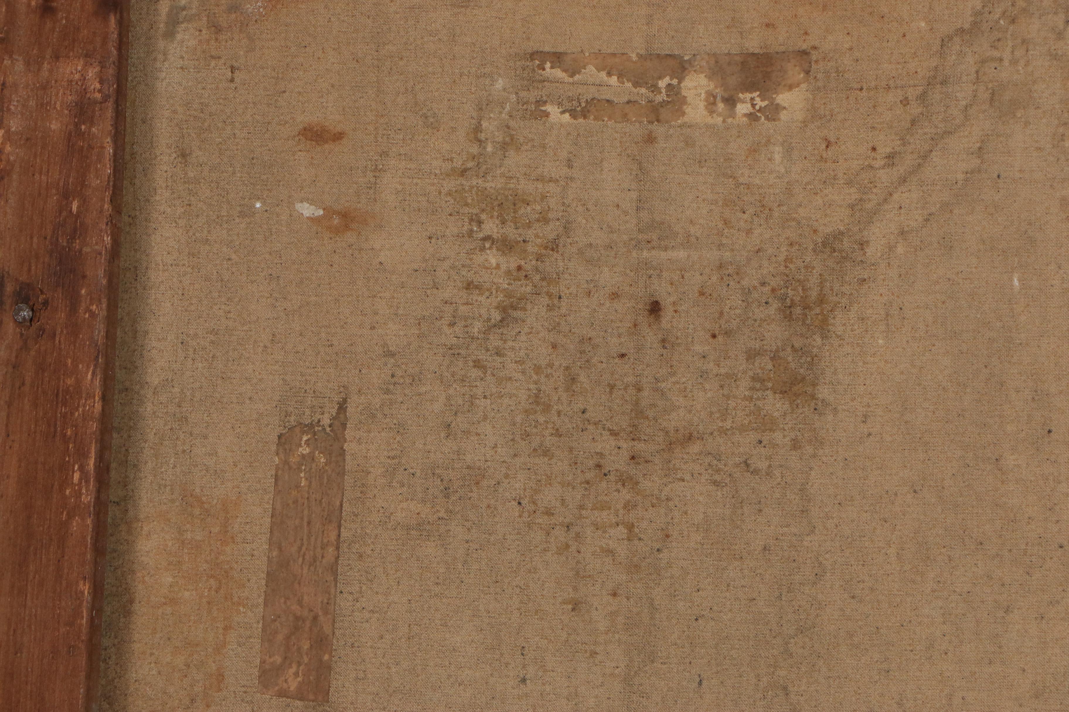 William A. Bixler Landscape Oil Painting "Rileys Old Swimming Hole"