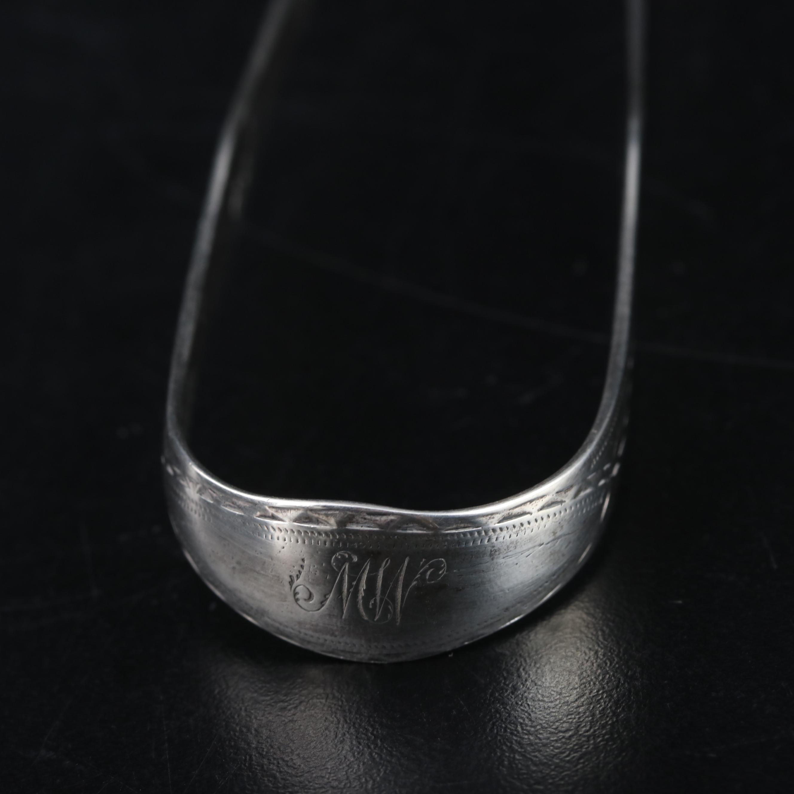 18th Century John Robertson I Sterling and Other Sugar Tongs