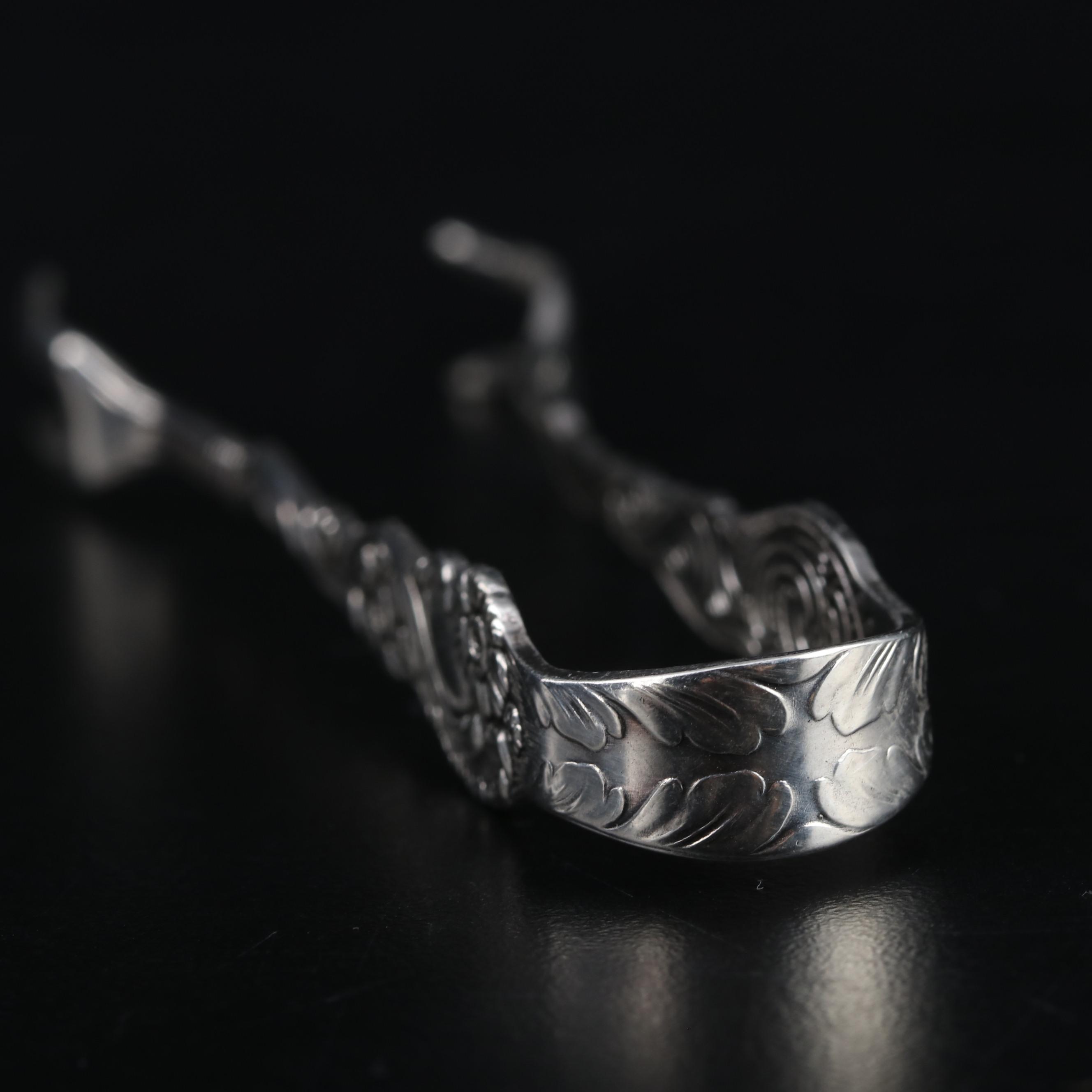 18th Century John Robertson I Sterling and Other Sugar Tongs