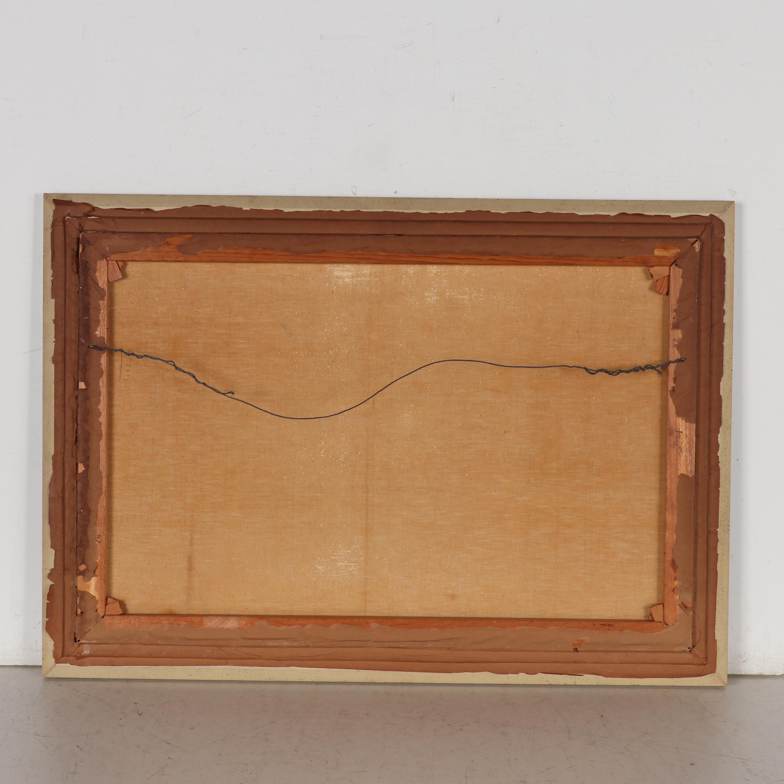 M. Rinaldi Seascape Oil Painting, 20th Century