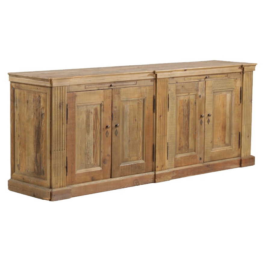 Four Hands "Carl" Rustic Scrubbed Pine Sideboard