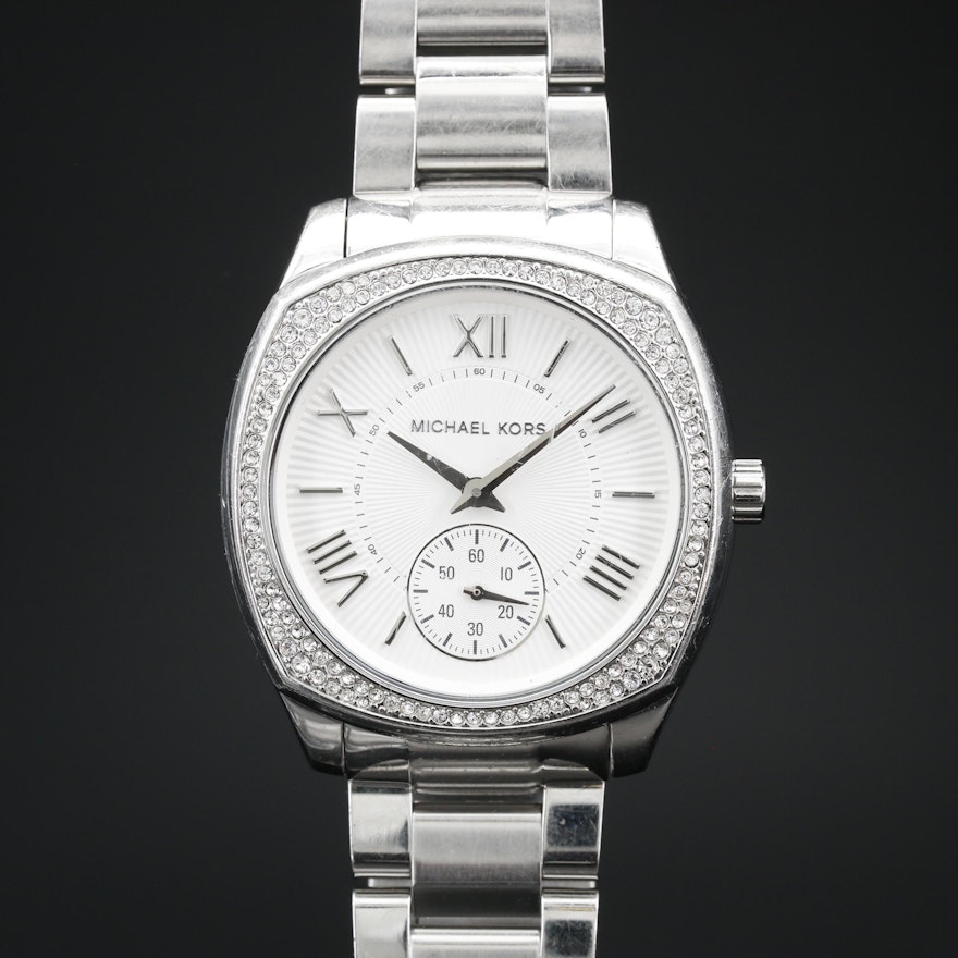 Michael Kors Bryn Stainless Steel Quartz Wristwatch