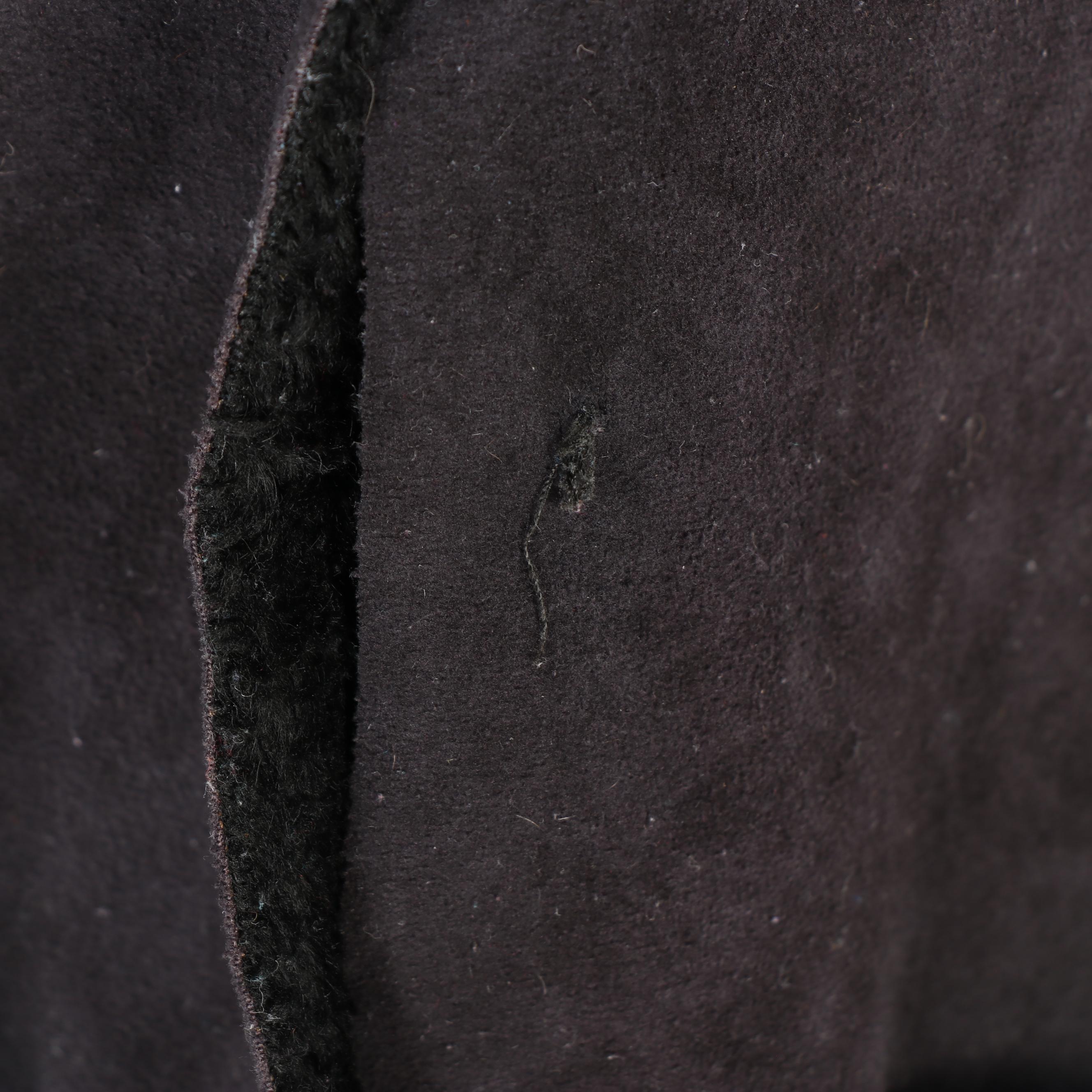 Phard Jeans and Eva Tralala Paris Black Microfiber and Wool Button-Front Coats