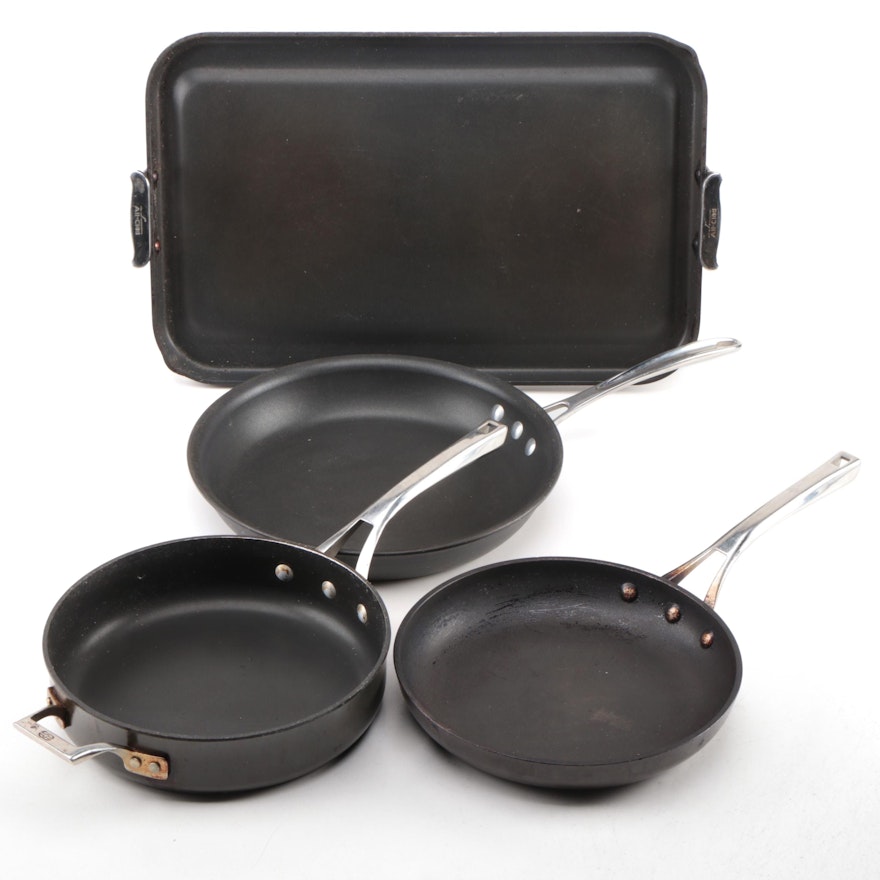Calphalon for Williams-Sonoma Aluminum Pans and All-Clad Griddle