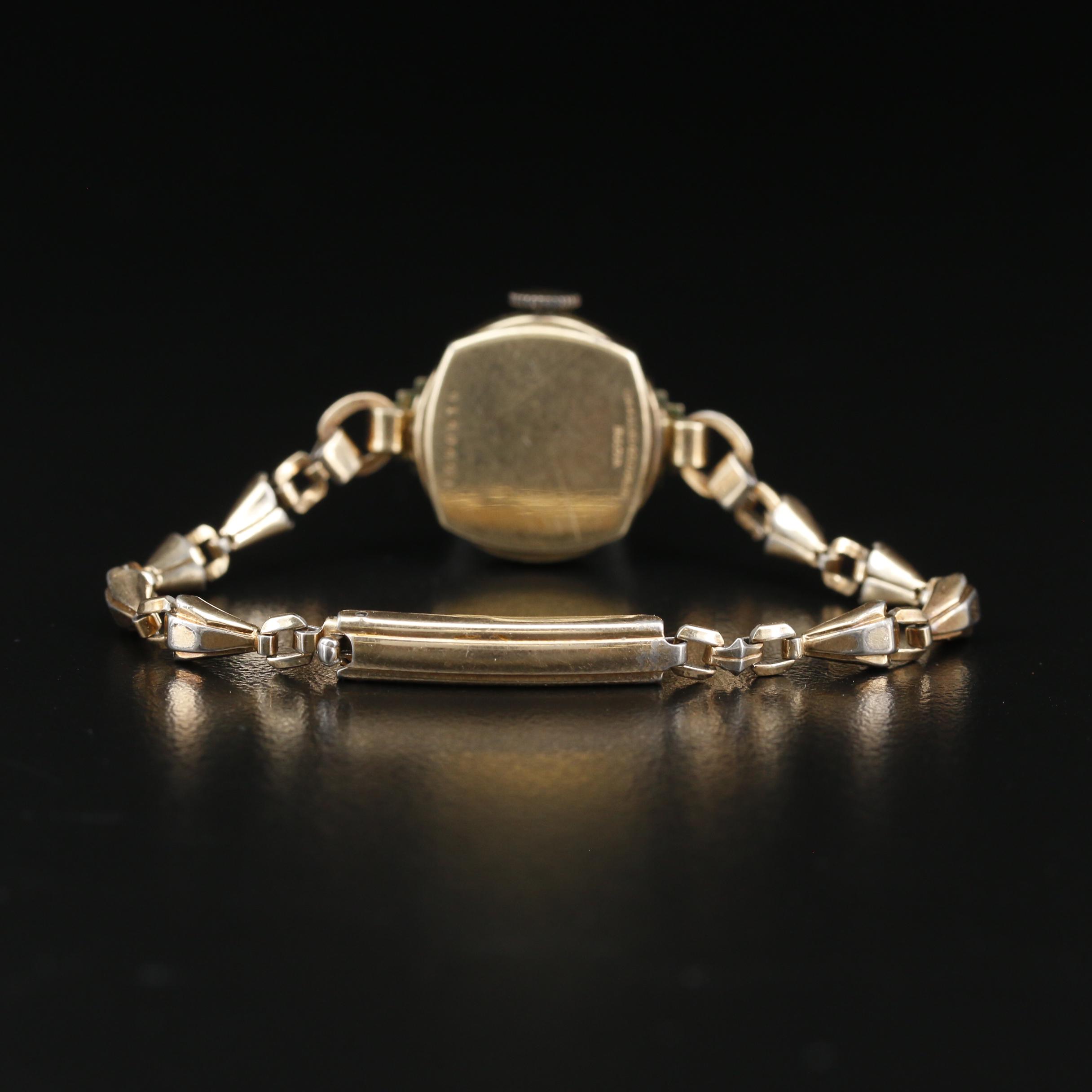 Vintage Bulova Rolled Gold Plate Stem Wind Watch