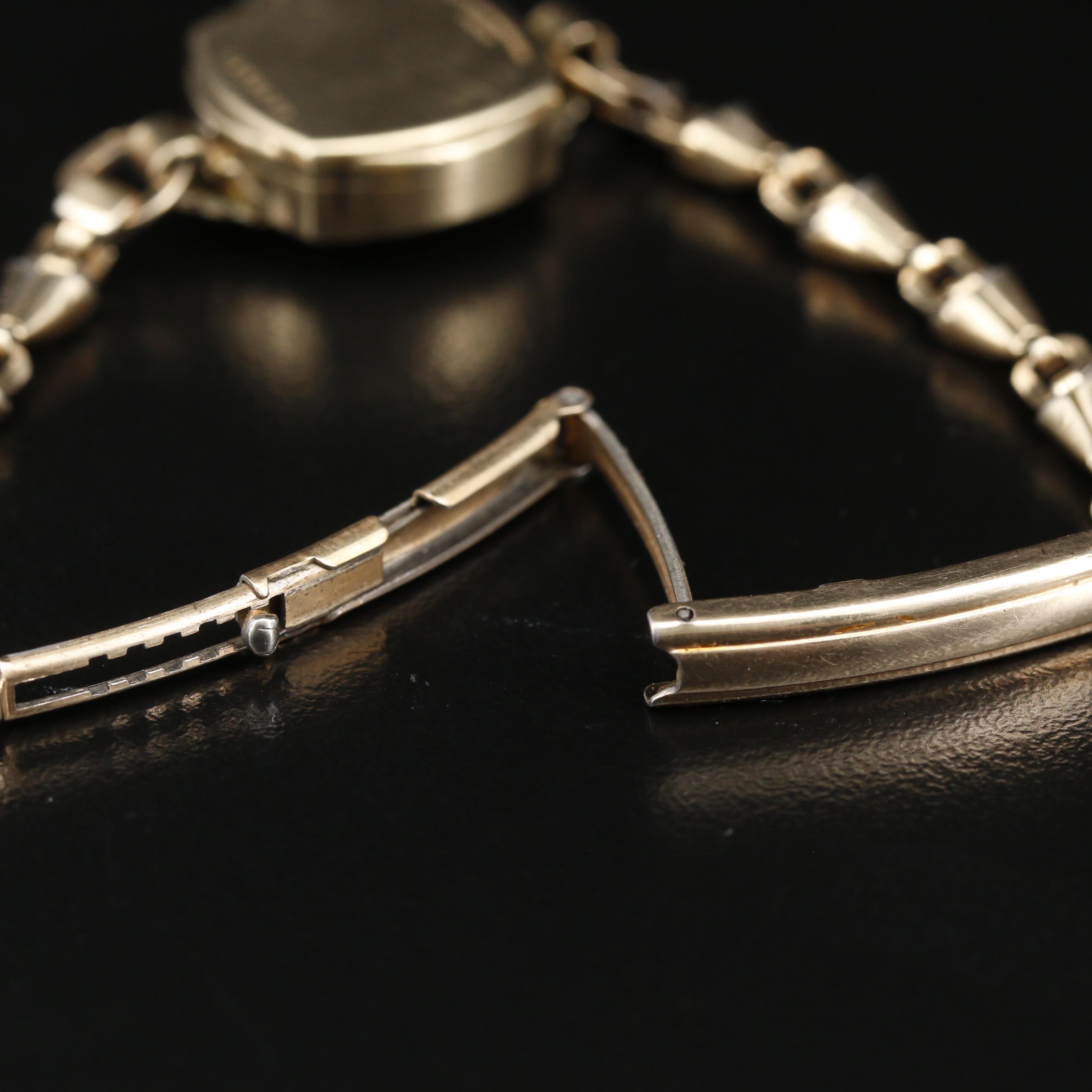 Vintage Bulova Rolled Gold Plate Stem Wind Watch