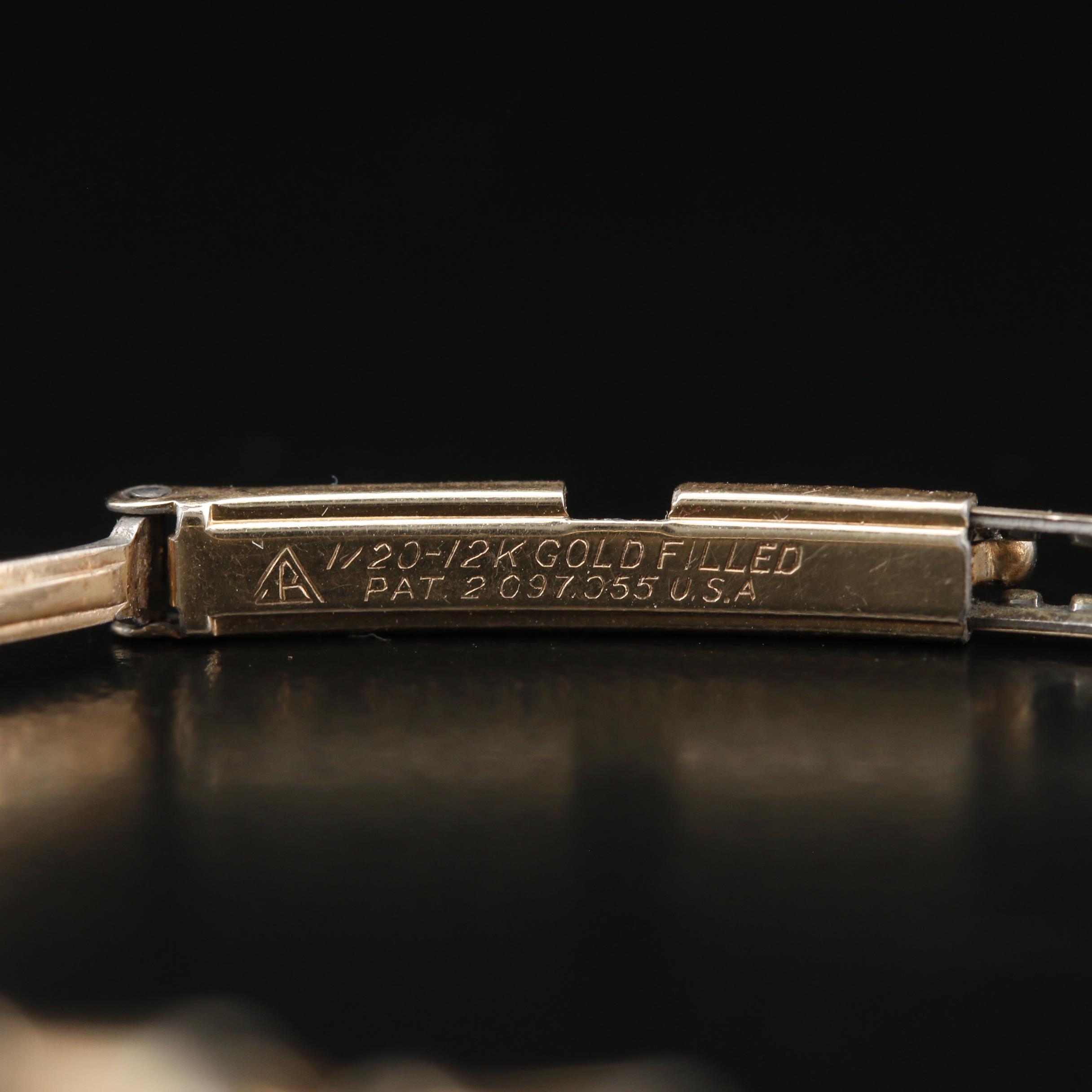 Vintage Bulova Rolled Gold Plate Stem Wind Watch