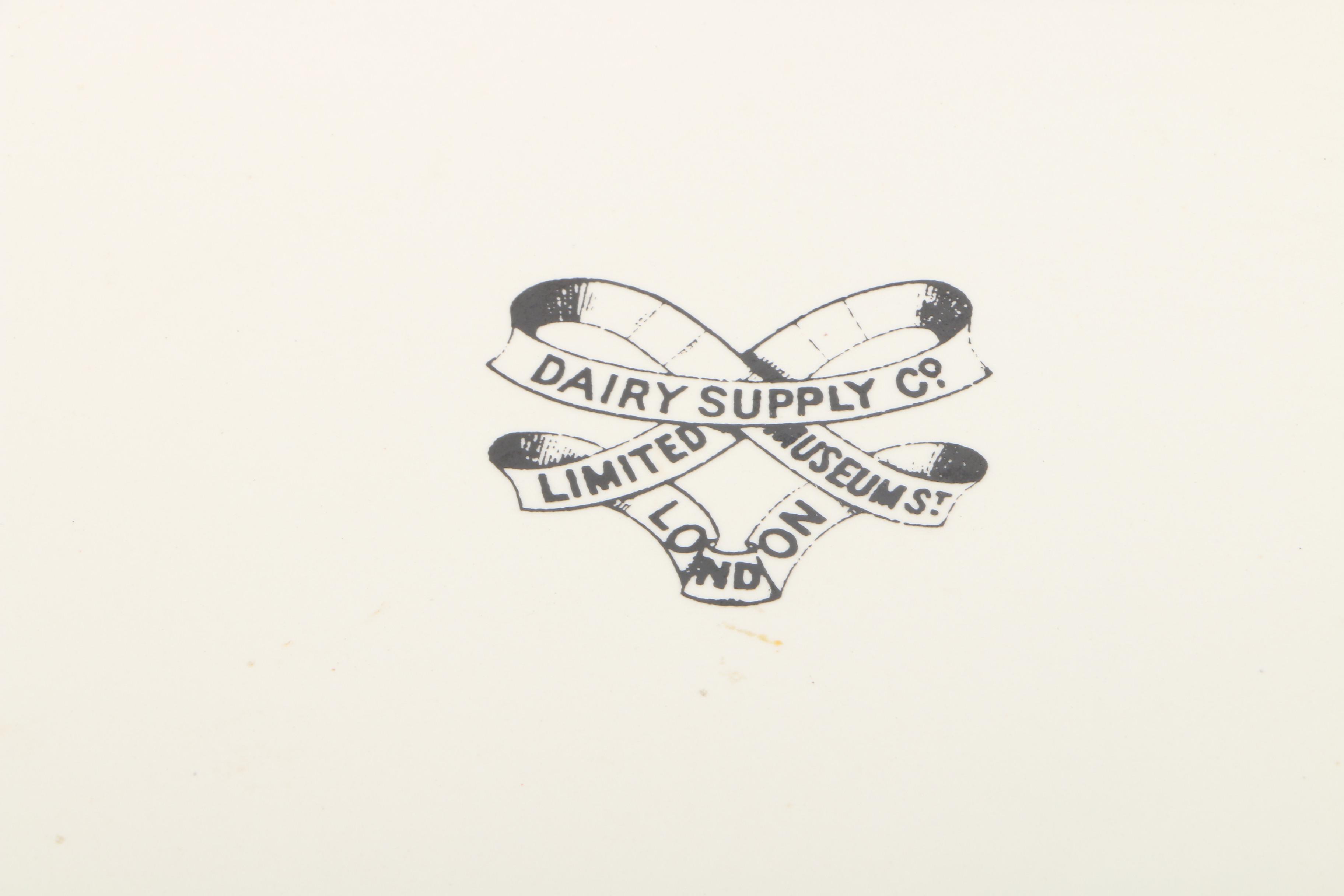 Homer Laughlin China Seville Plates and Dairy Supply Co. Limited Butter Slabs