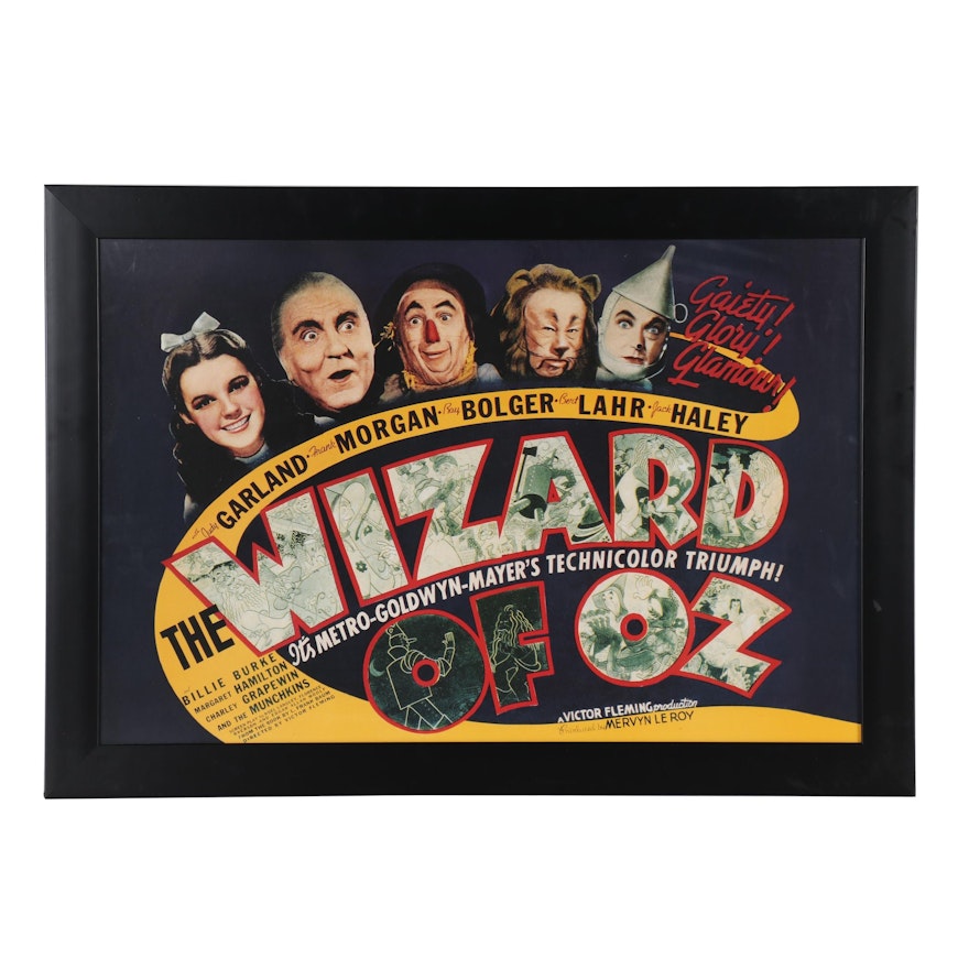 "The Wizard of Oz" Offset Lithograph Reproduction Poster, 21st Century