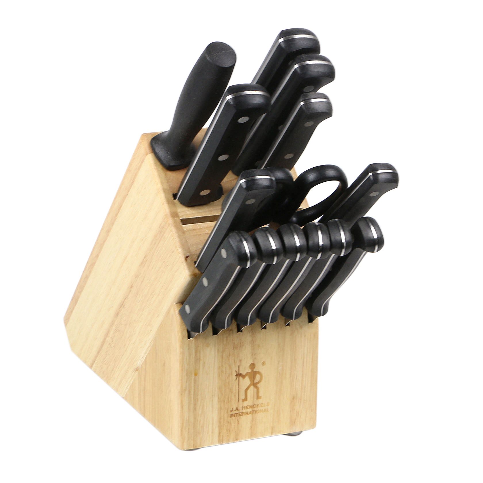 J.A. Henckels International Fine Edge Pro Knives and Knife Block