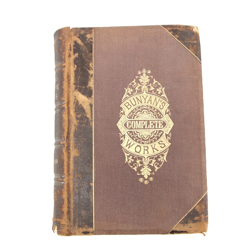 1876 Illustrated Edition "The Complete Works of John Bunyan"