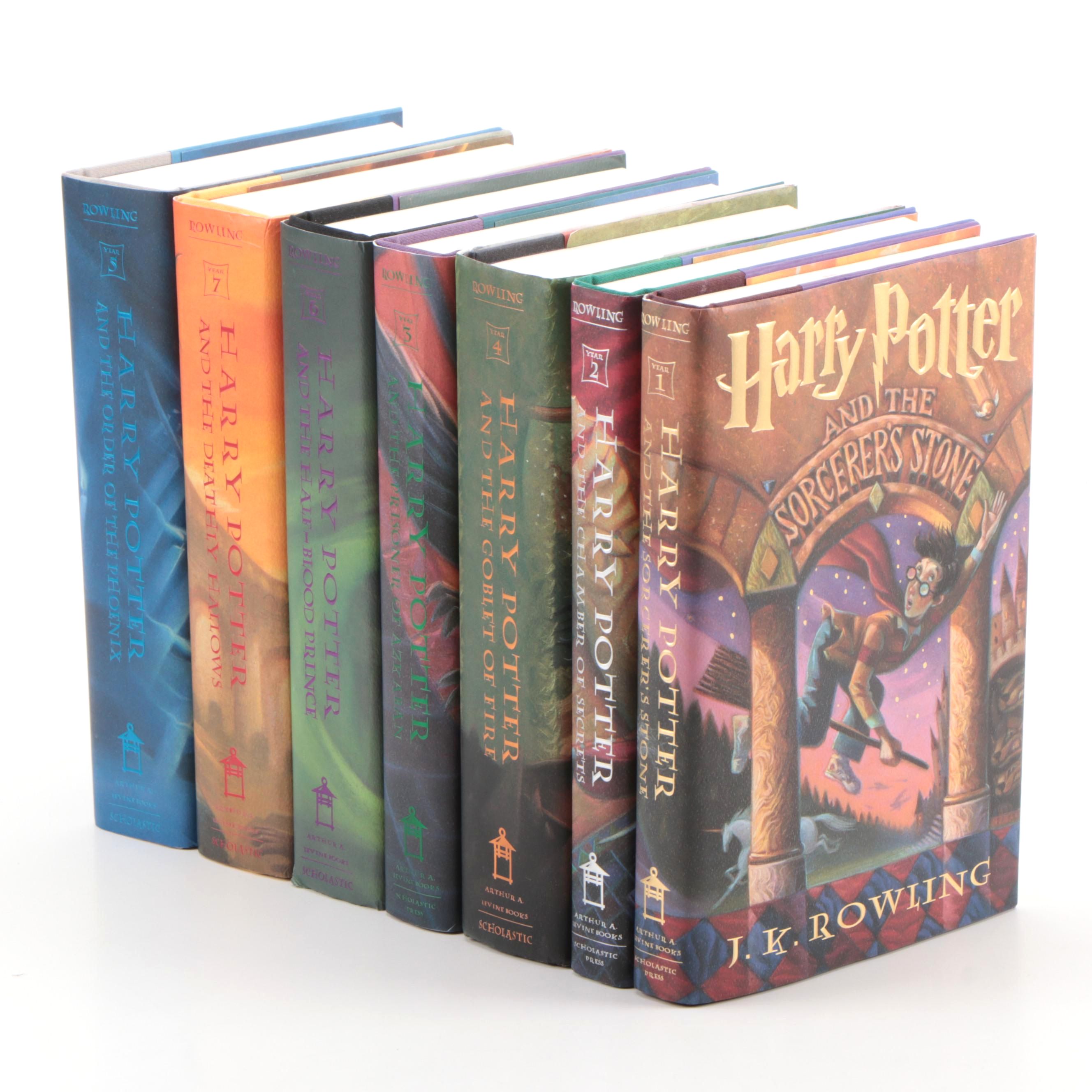 First American Edition "Harry Potter" Complete Set by J. K. Rowling