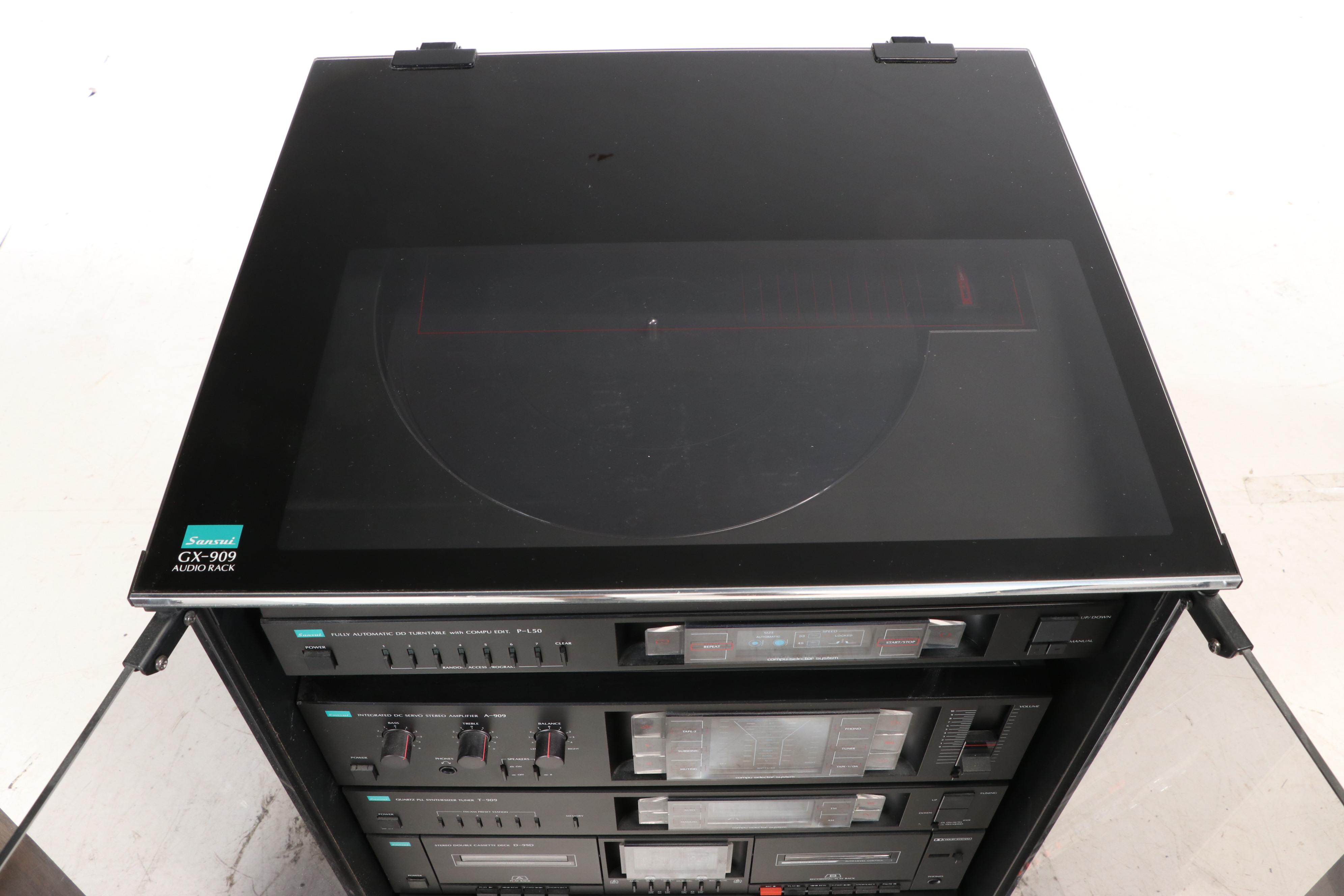 Sansui Stereo Stystem with Turntable and Speakers