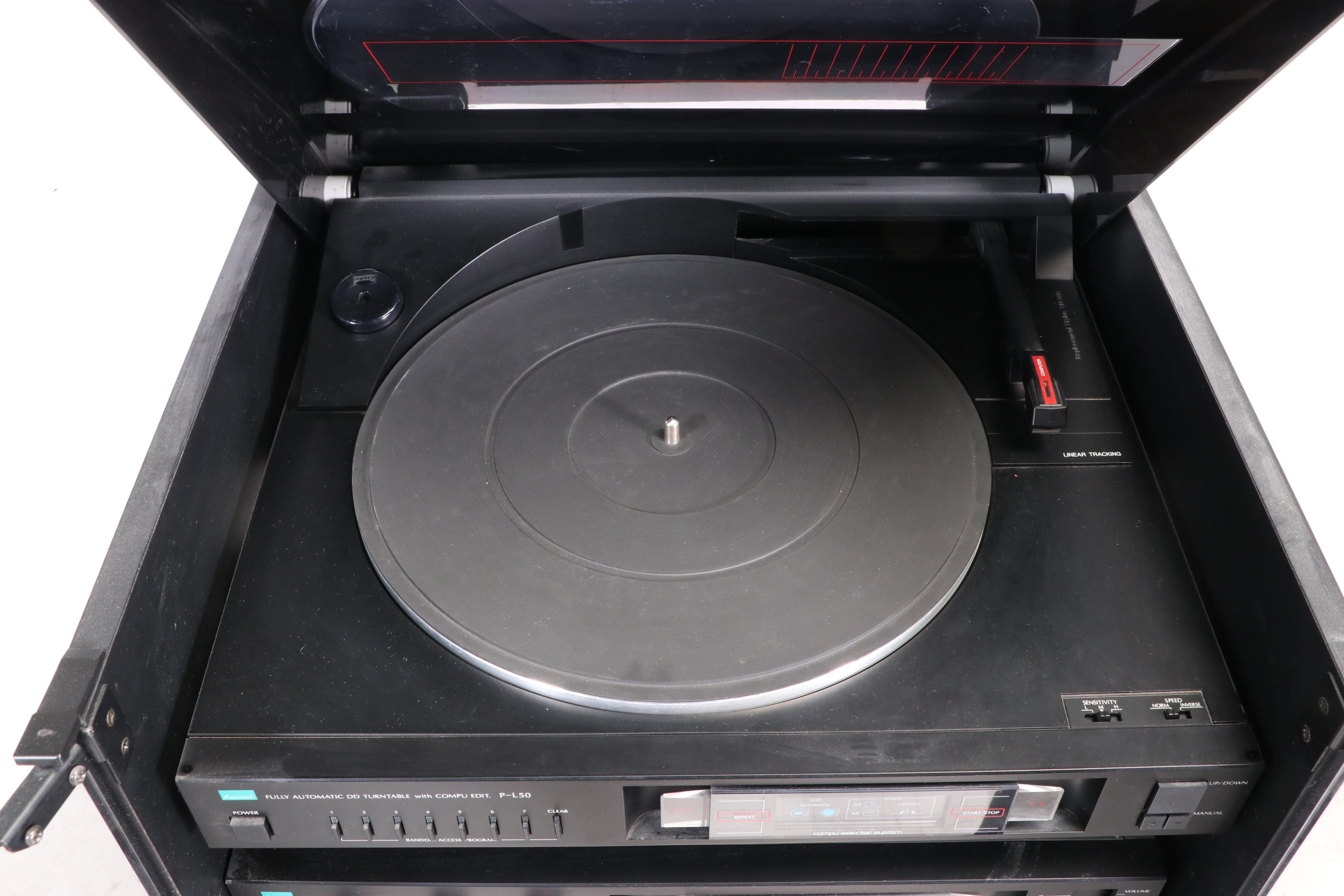 Sansui Stereo Stystem with Turntable and Speakers