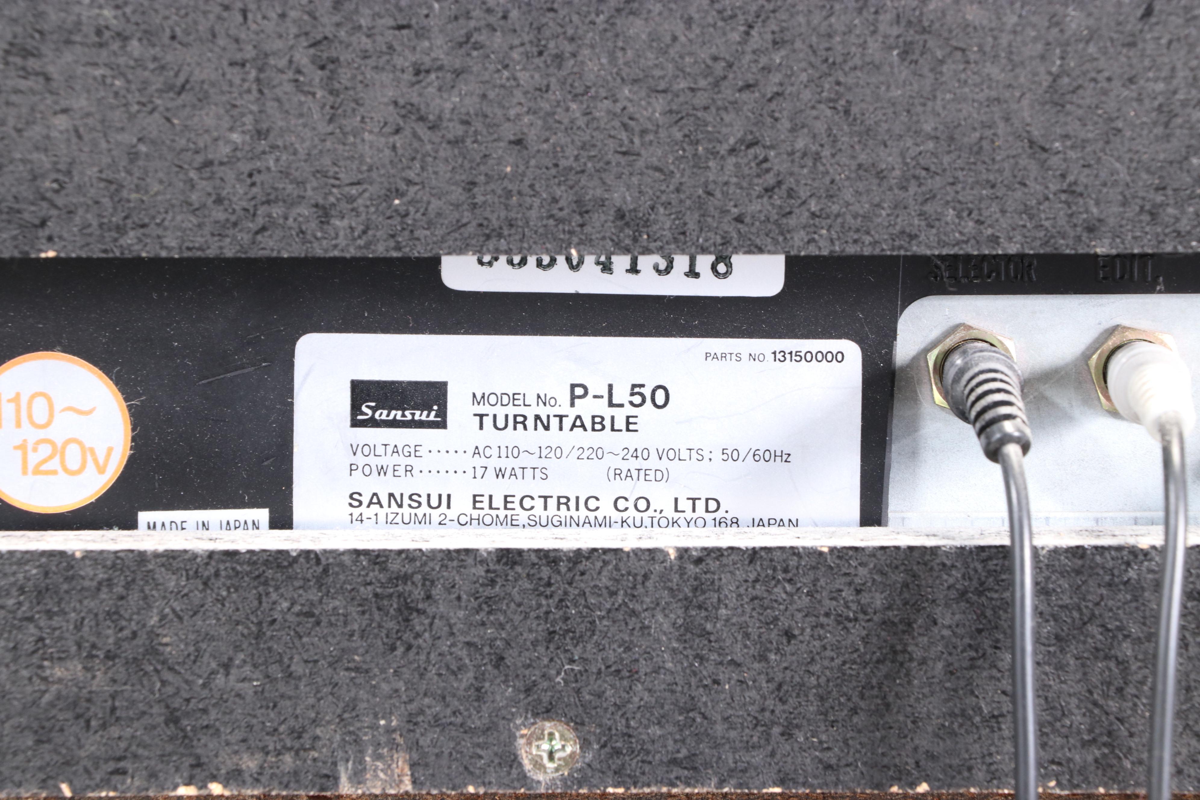 Sansui Stereo Stystem with Turntable and Speakers