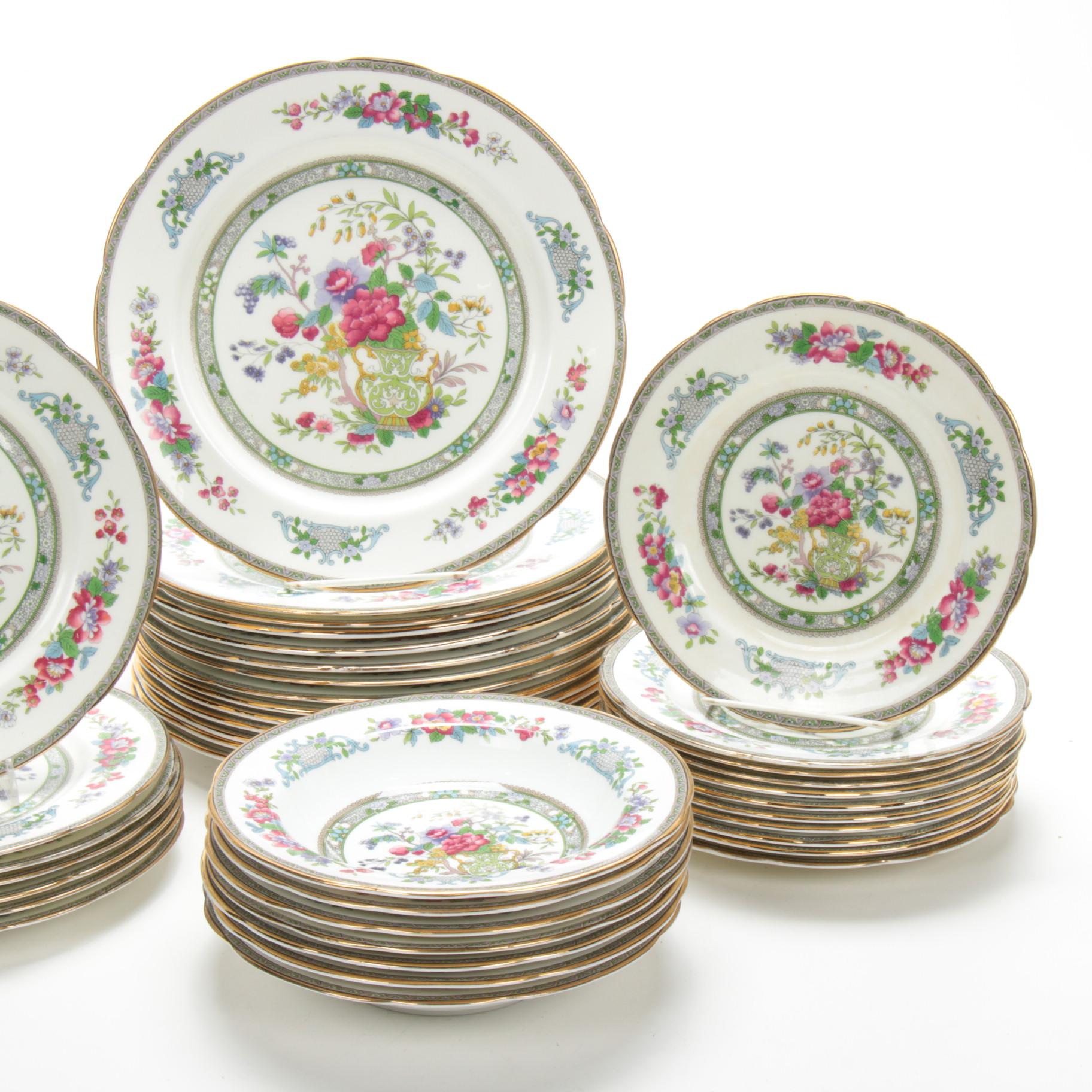 Royal Paragon "Tree of Kashmir" Porcelain Dinnerware