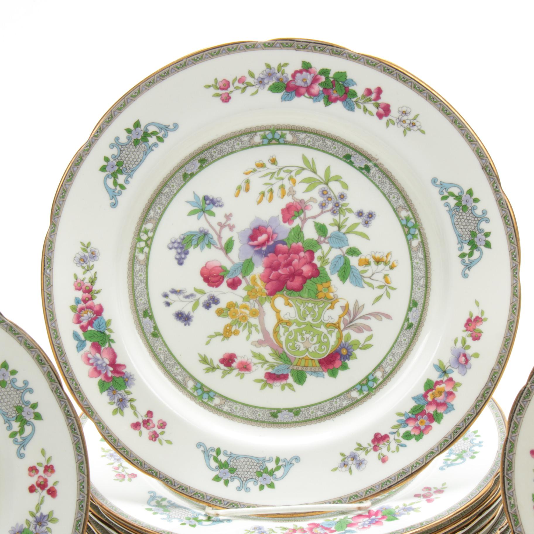 Royal Paragon "Tree of Kashmir" Porcelain Dinnerware