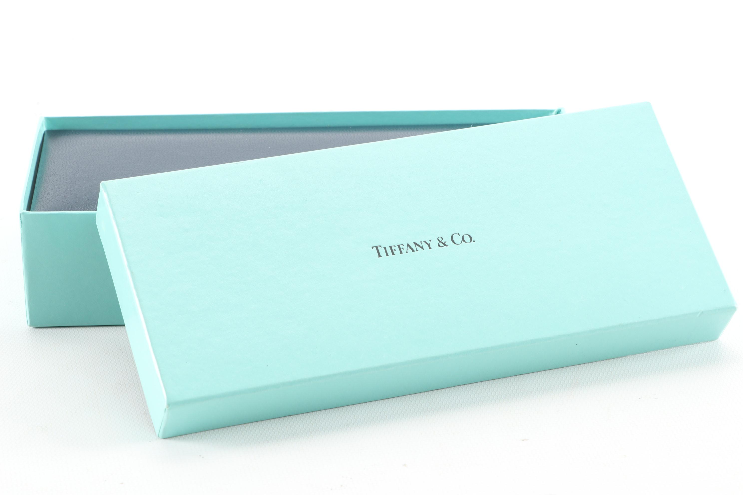 Tiffany & Co. Ruthenium T-Clip Ballpoint Pen and Pencil Set