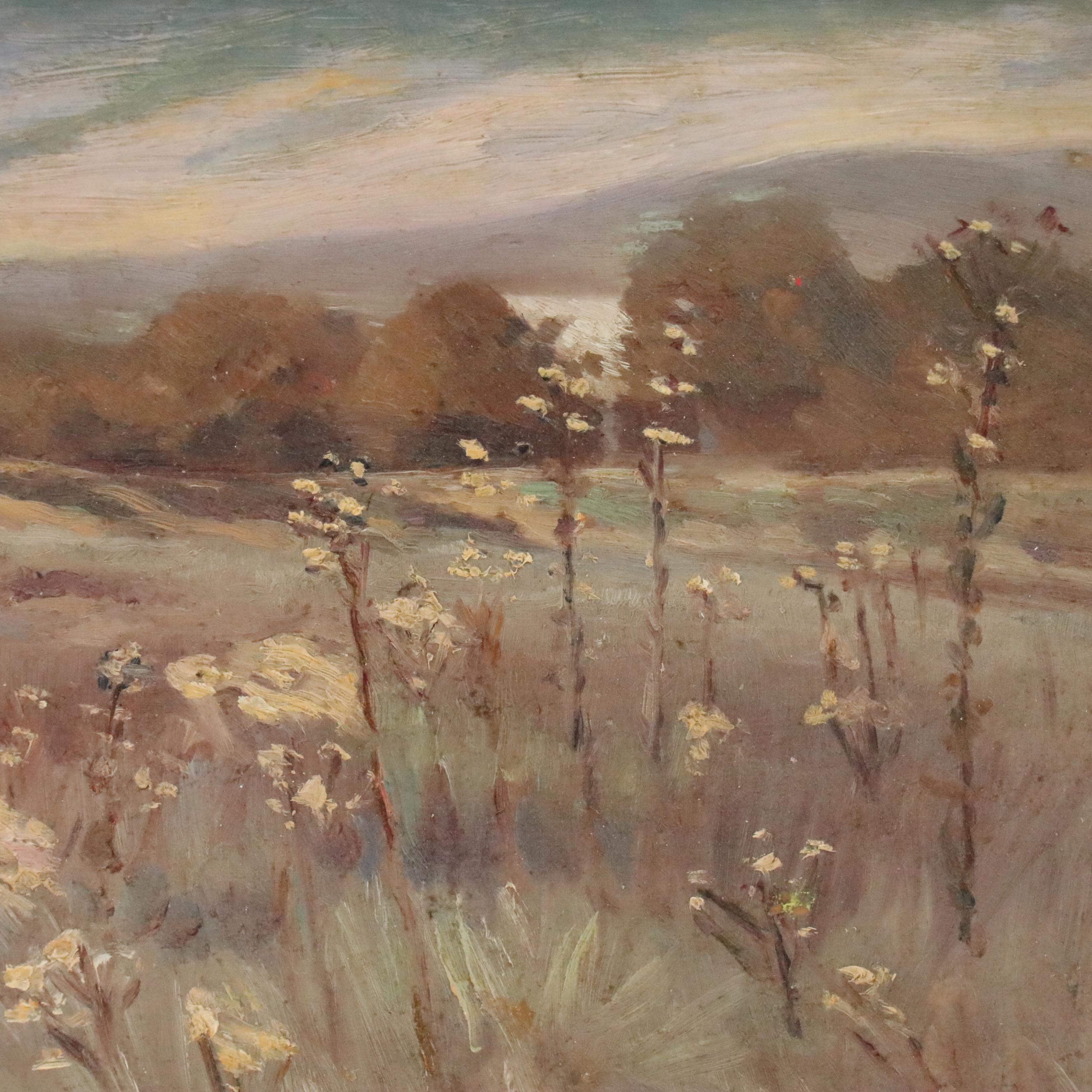 Adele Watson Landscape Oil Painting of Meadow