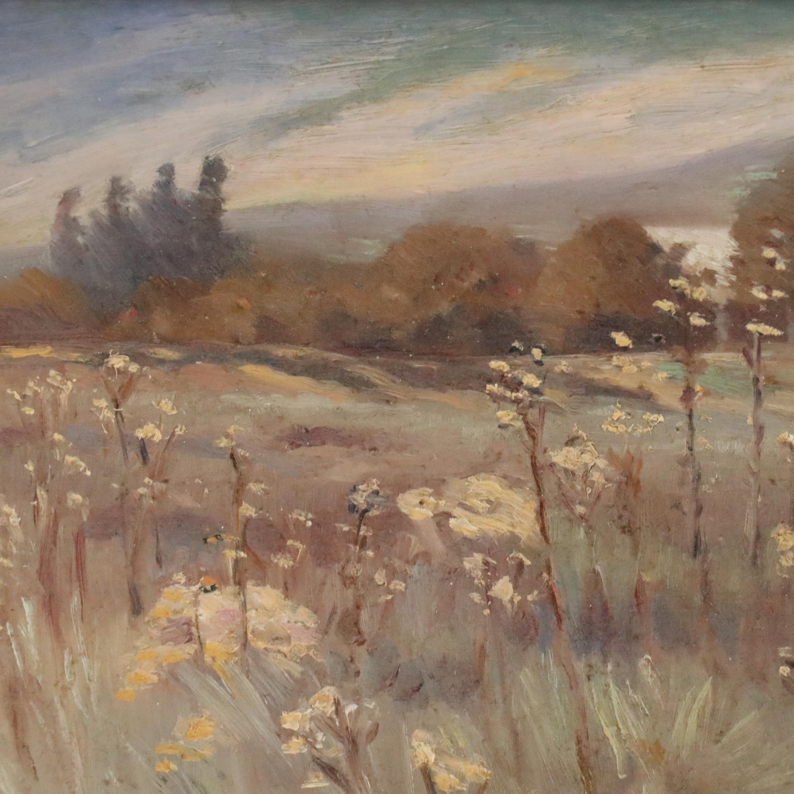 Adele Watson Landscape Oil Painting of Meadow