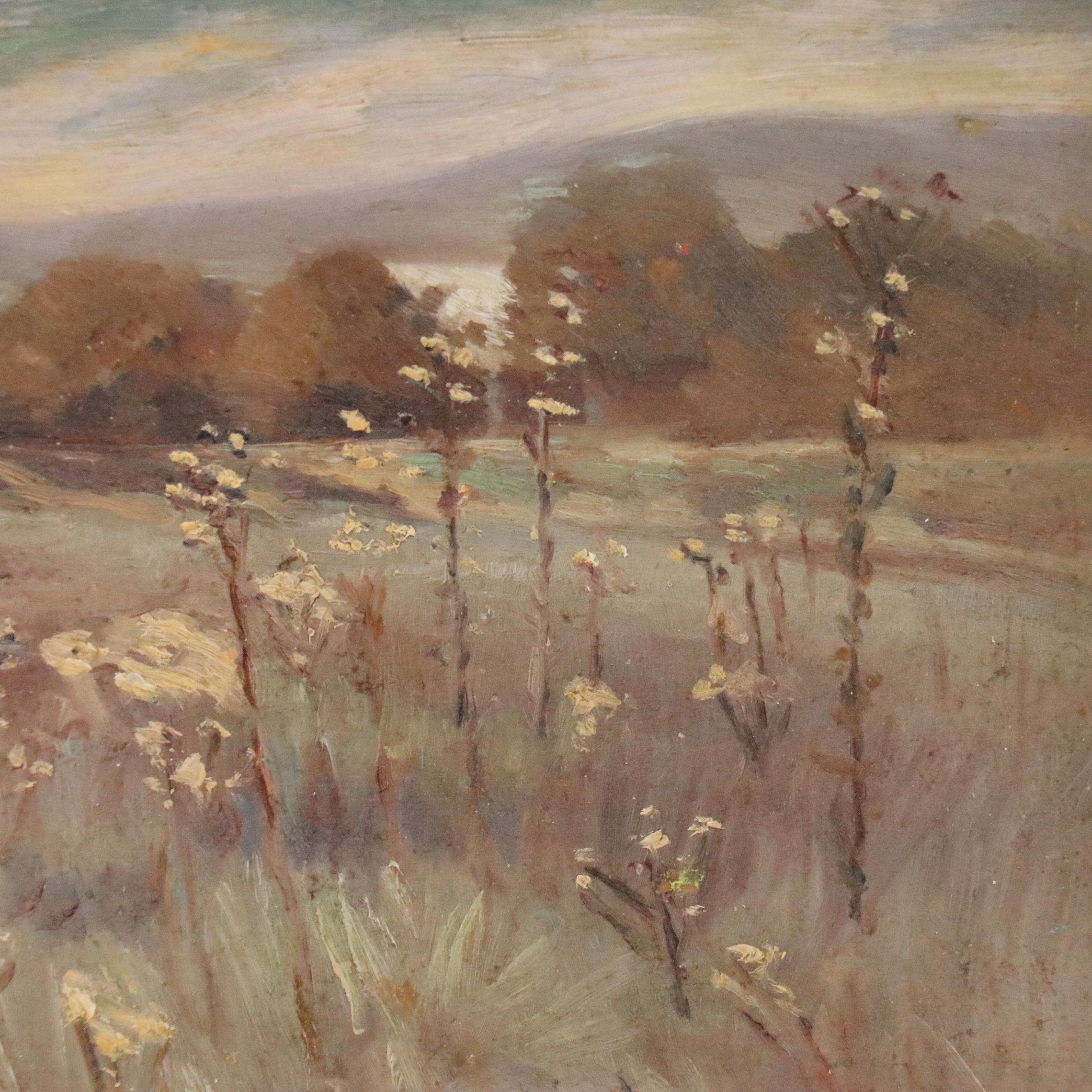 Adele Watson Landscape Oil Painting of Meadow