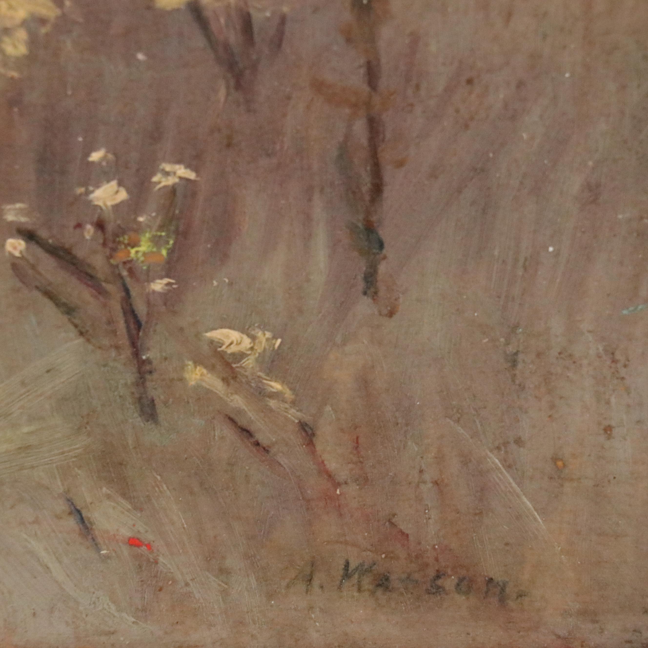 Adele Watson Landscape Oil Painting of Meadow