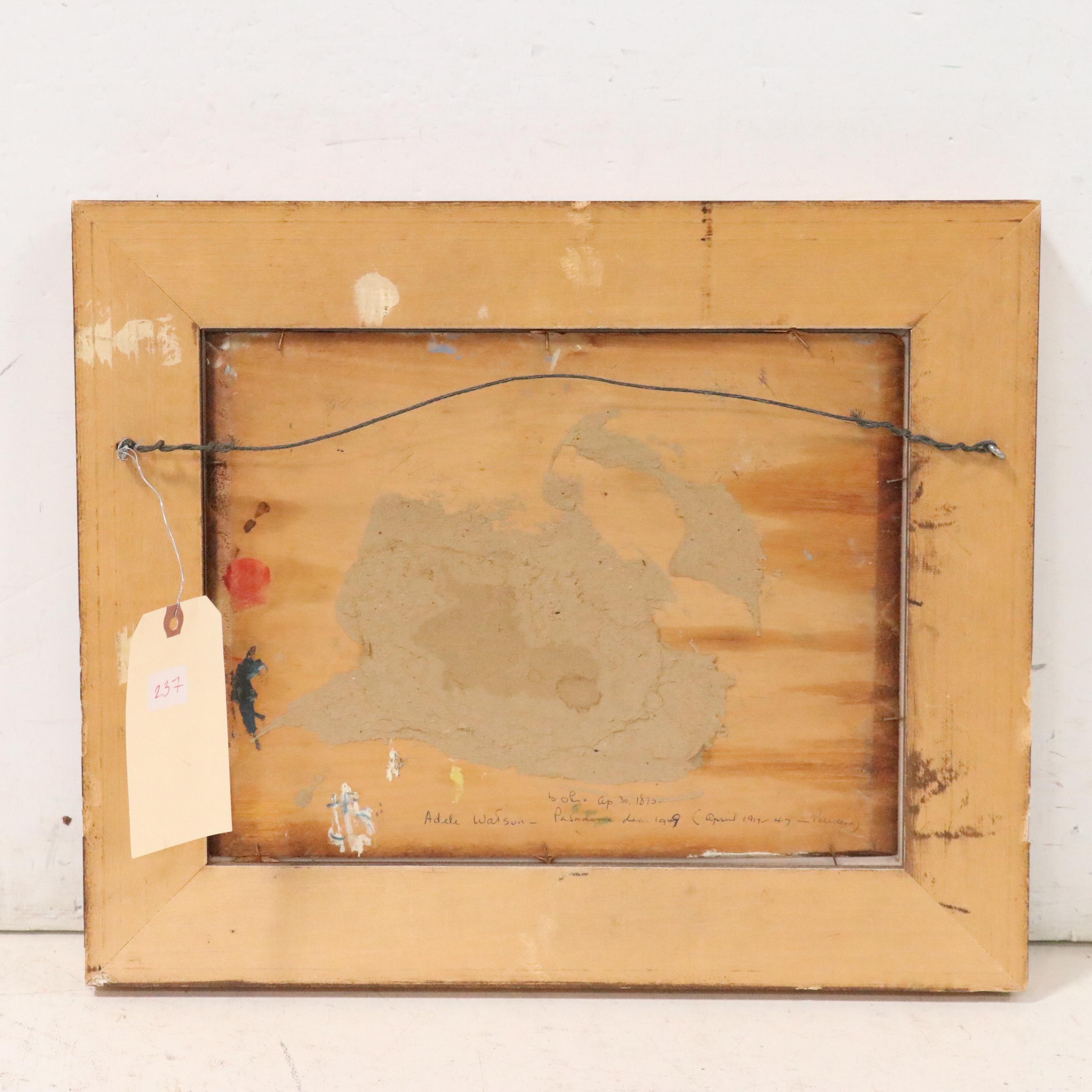 Adele Watson Landscape Oil Painting of Meadow