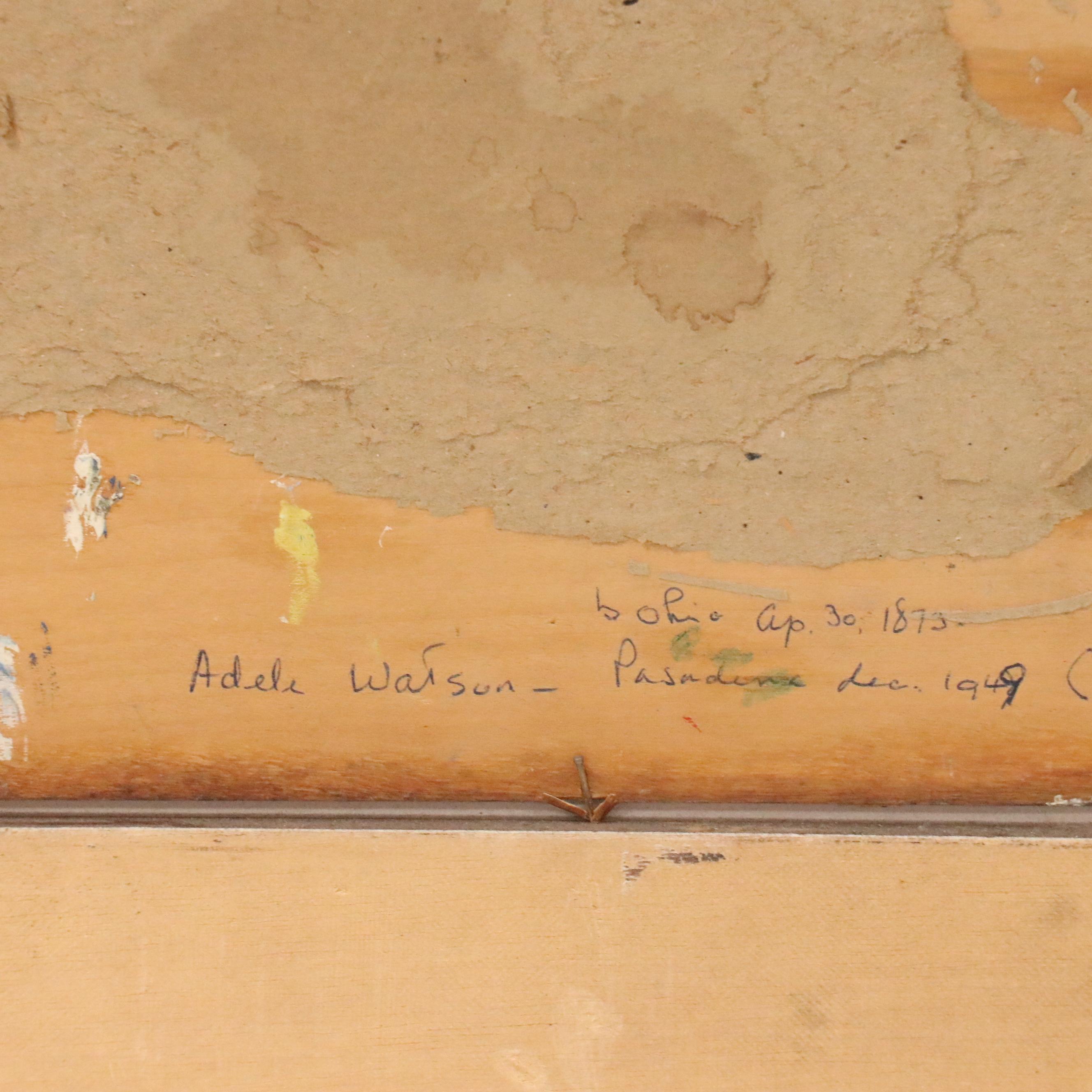 Adele Watson Landscape Oil Painting of Meadow