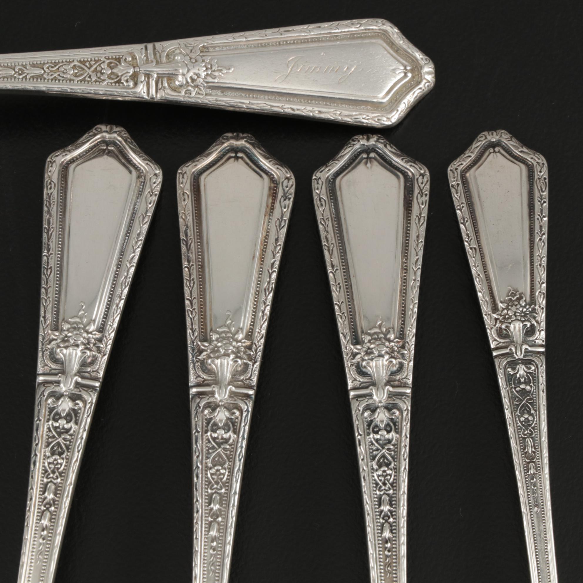 Towle "D'Orleans" Sterling Silver Flatware and Serving Utensils