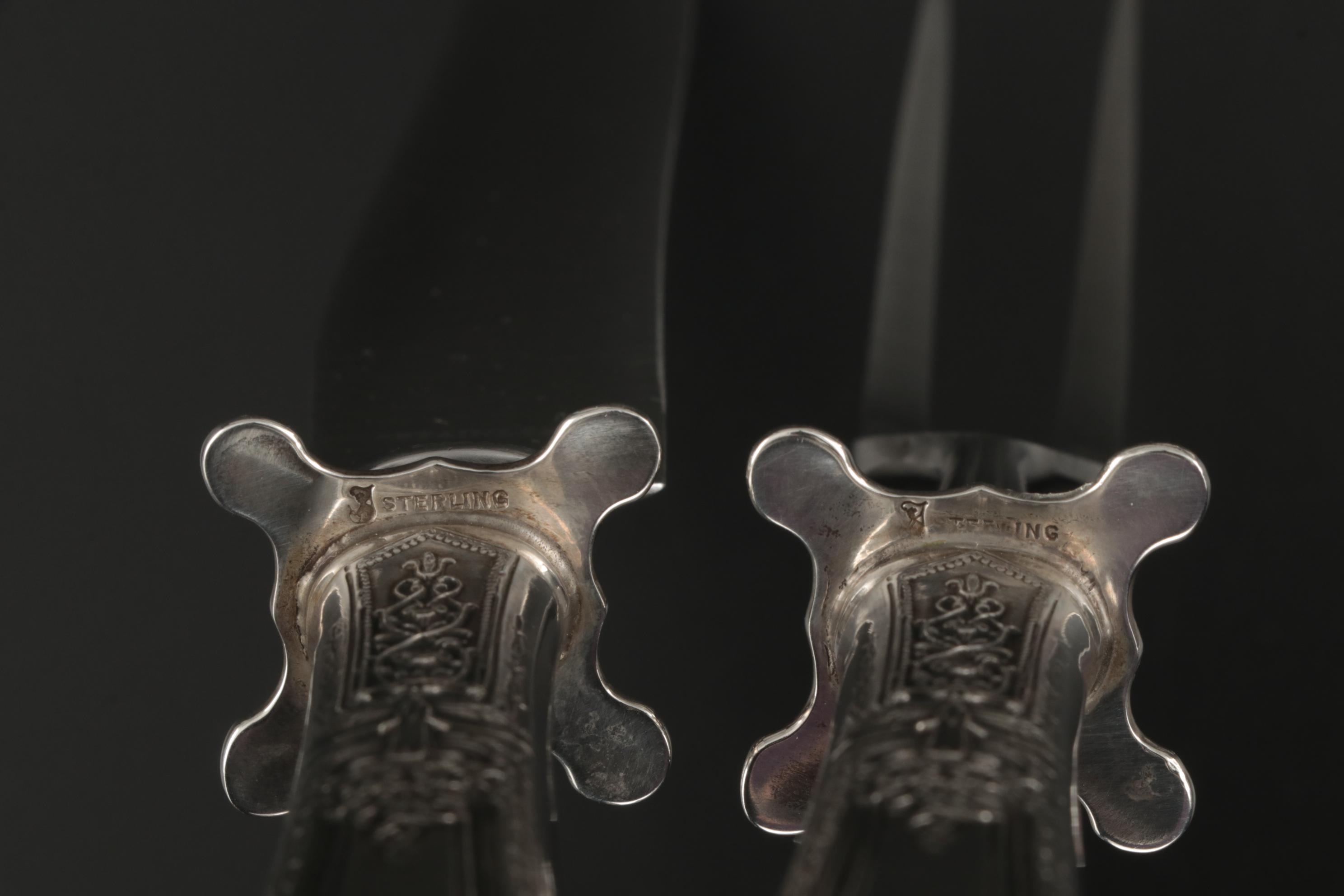 Towle "D'Orleans" Sterling Silver Flatware and Serving Utensils