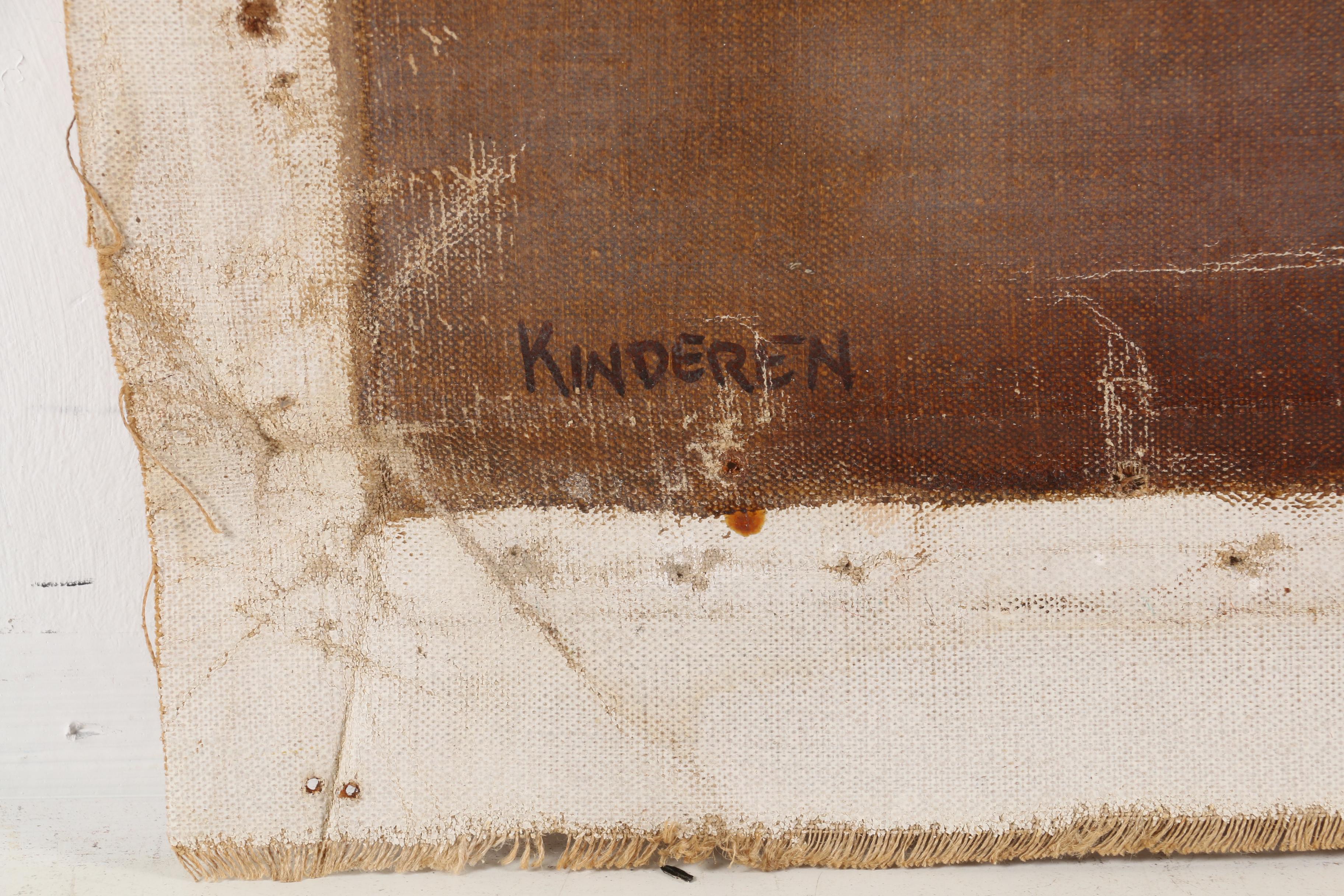 Jane Bickford Oil Painting "Kinderen"