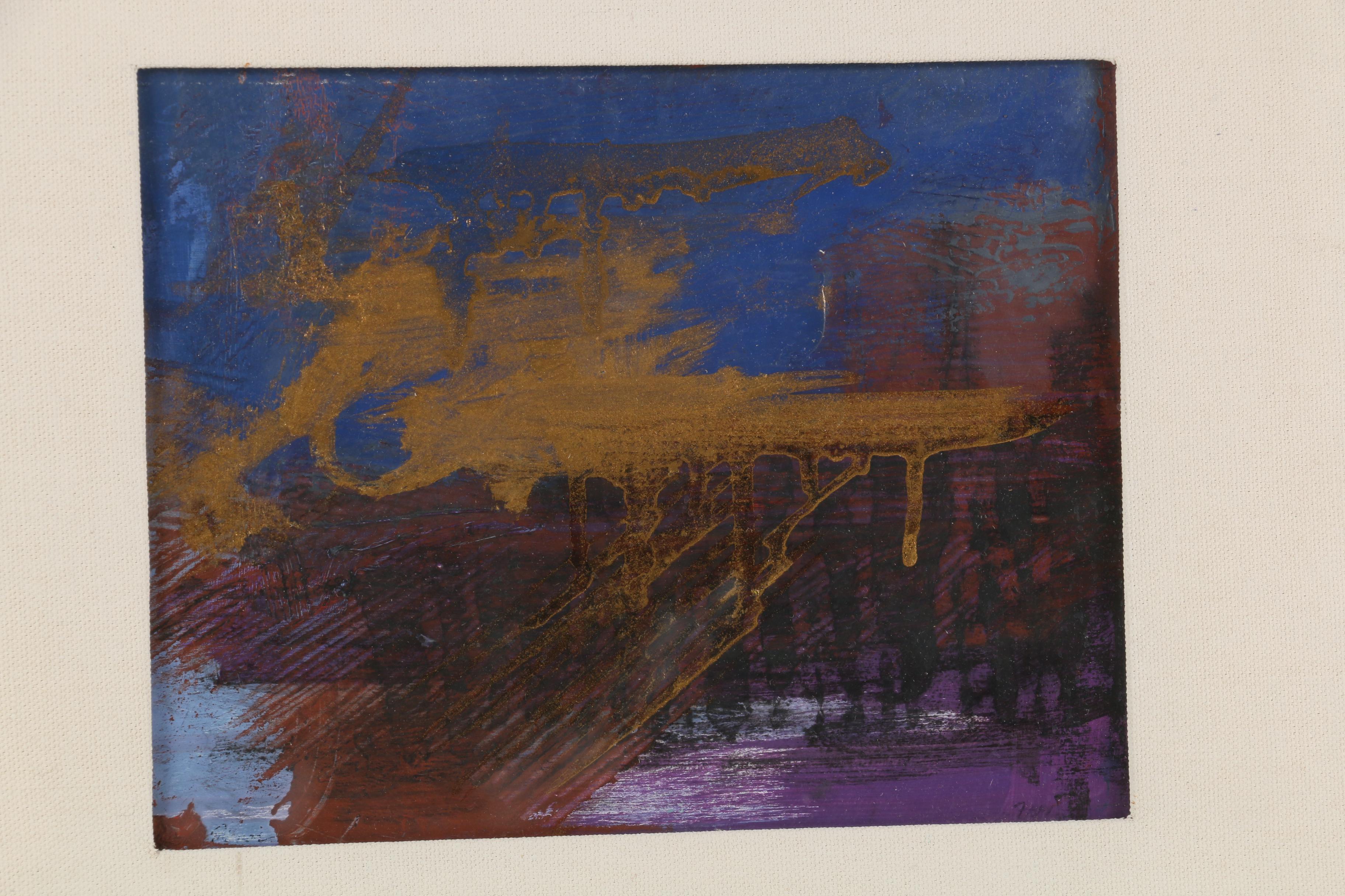 Linae Frei Abstract Acrylic Painting