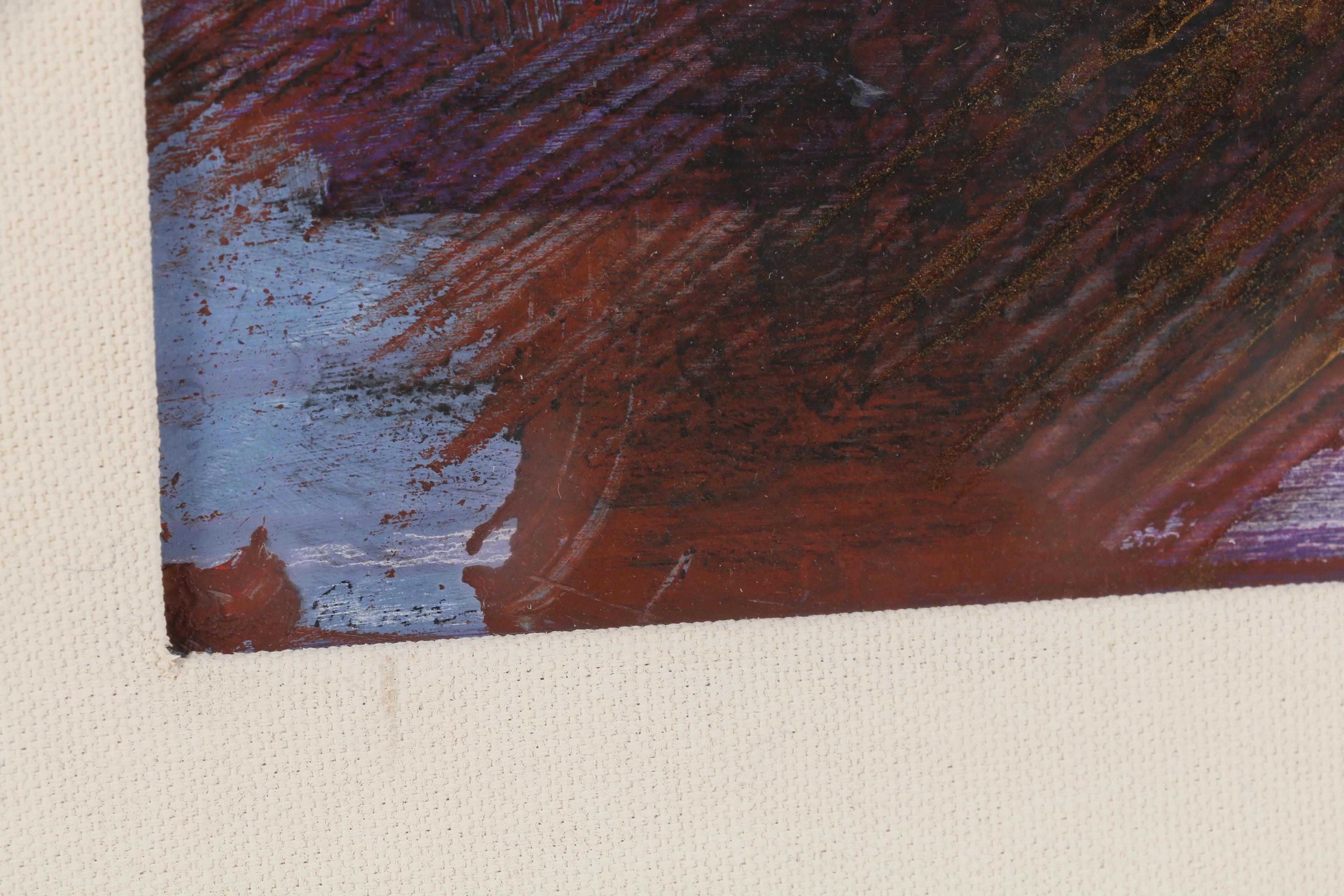 Linae Frei Abstract Acrylic Painting