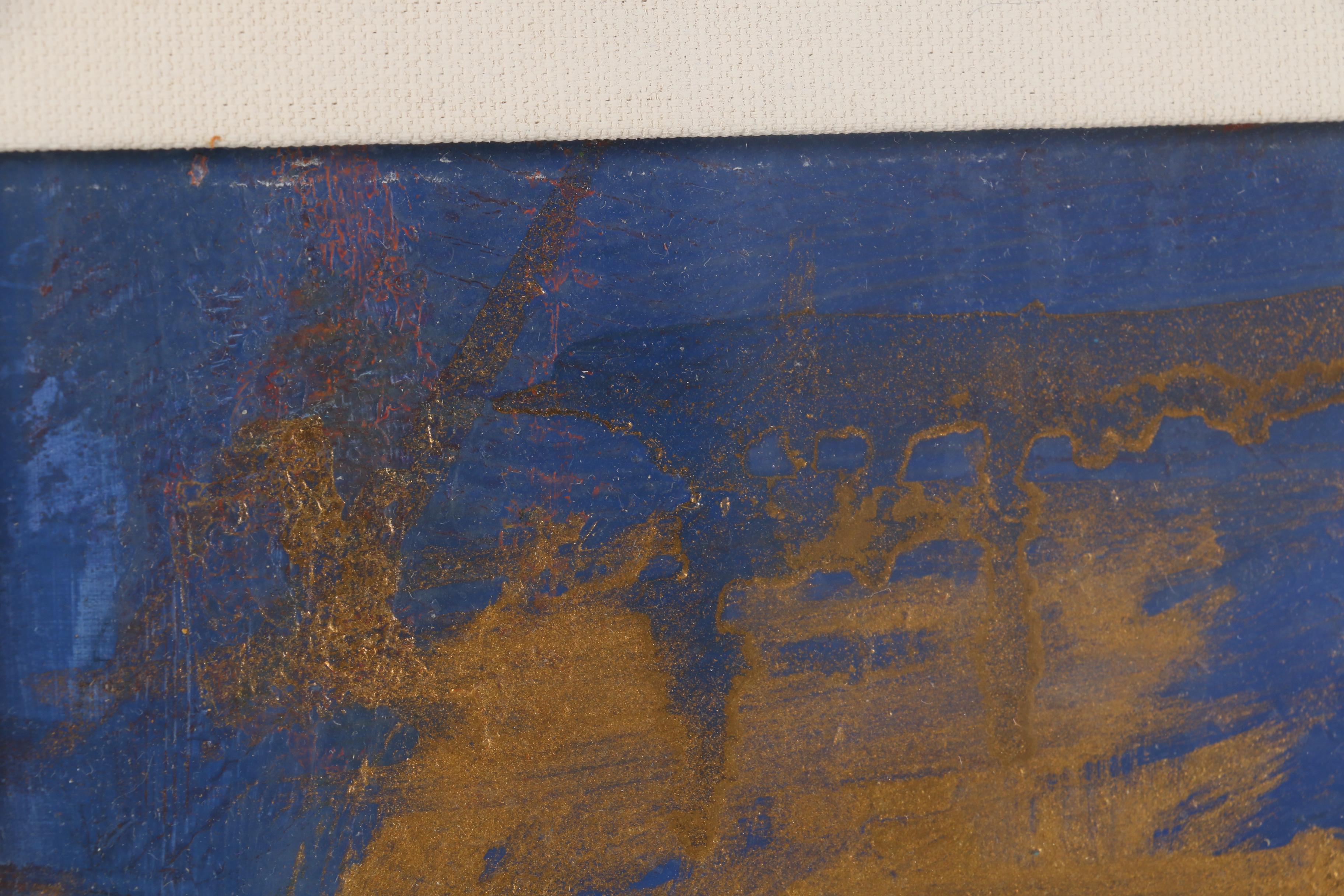 Linae Frei Abstract Acrylic Painting