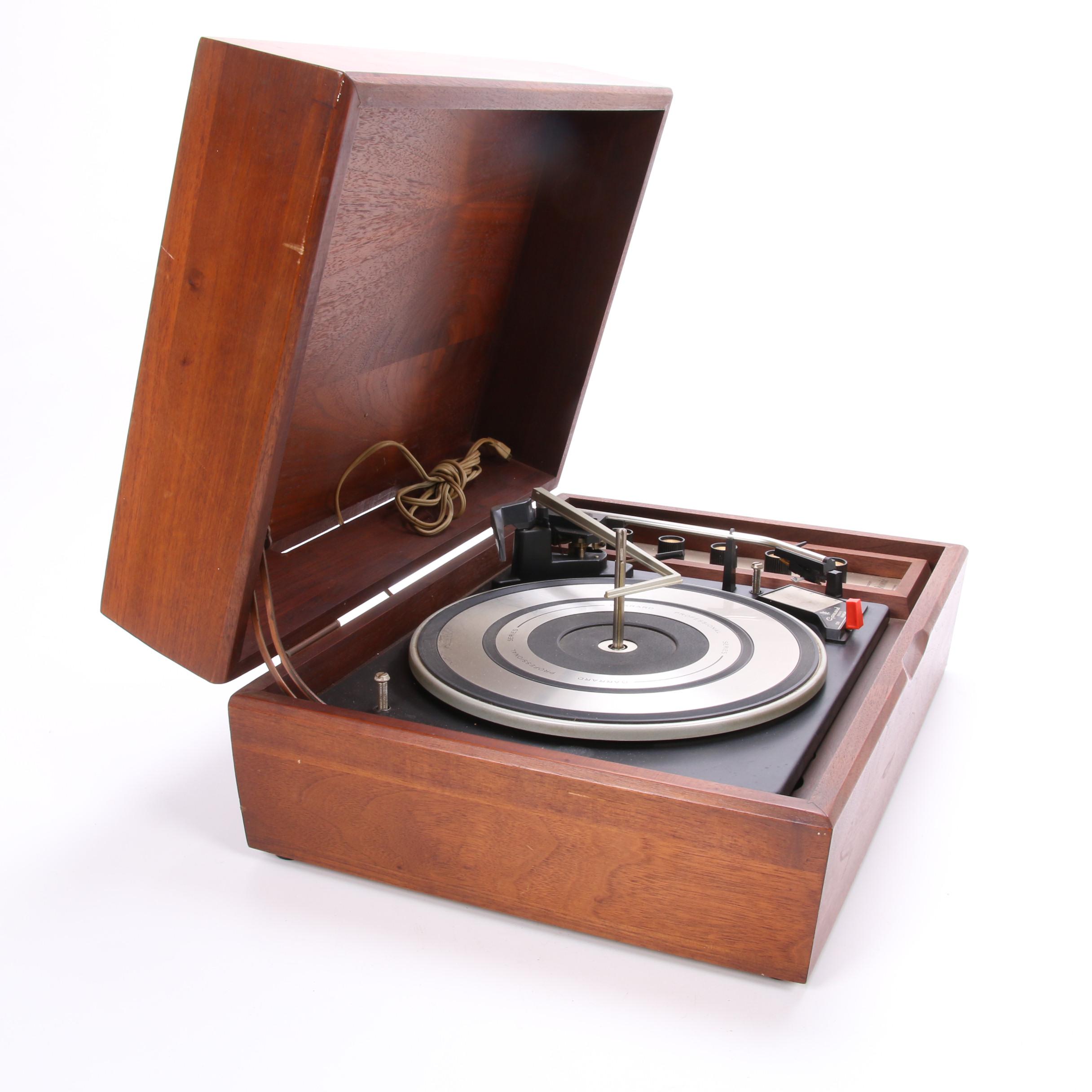 Reader's Digest Cyclophonic Stereophonic in Walnut Case with Garrard Turntable