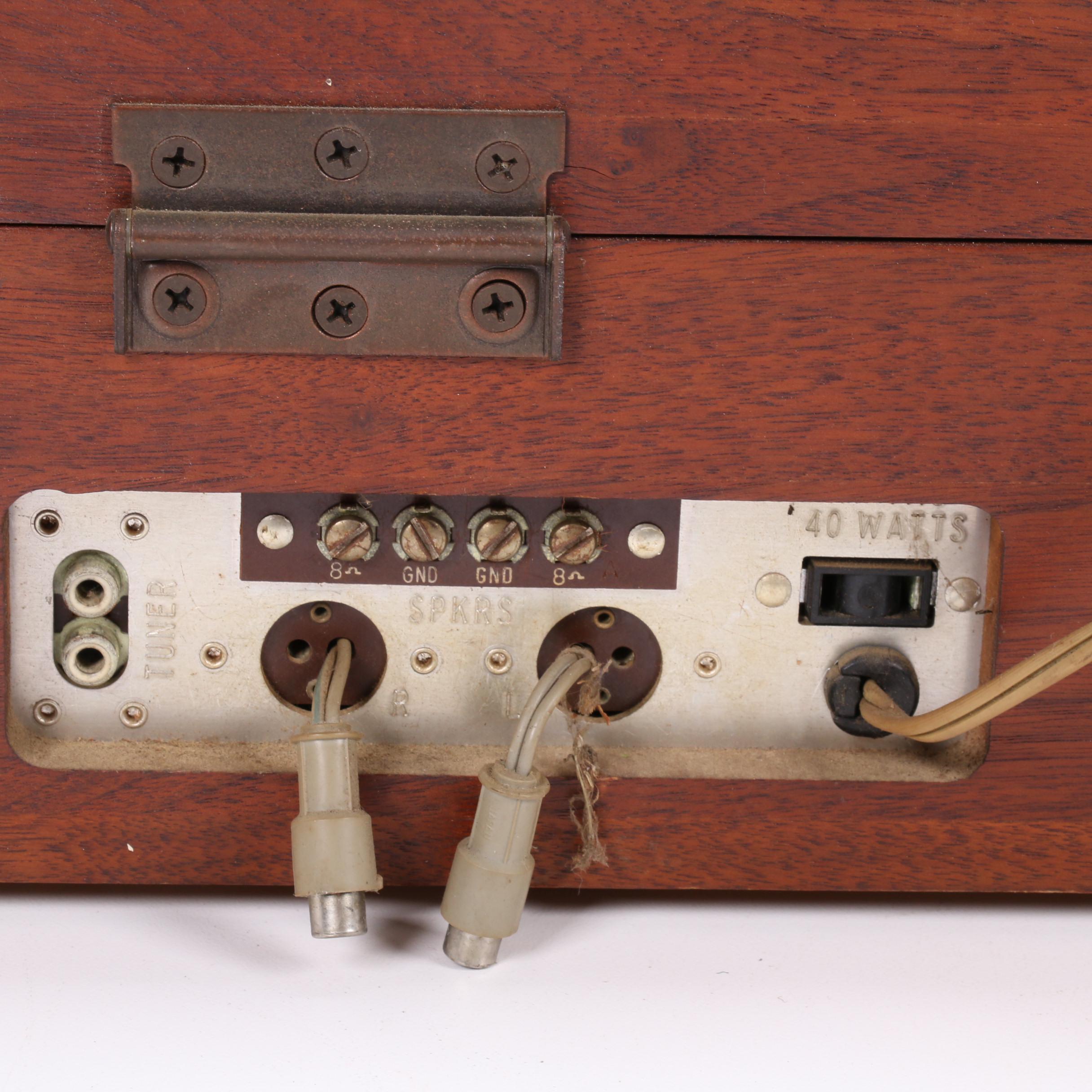 Reader's Digest Cyclophonic Stereophonic in Walnut Case with Garrard Turntable