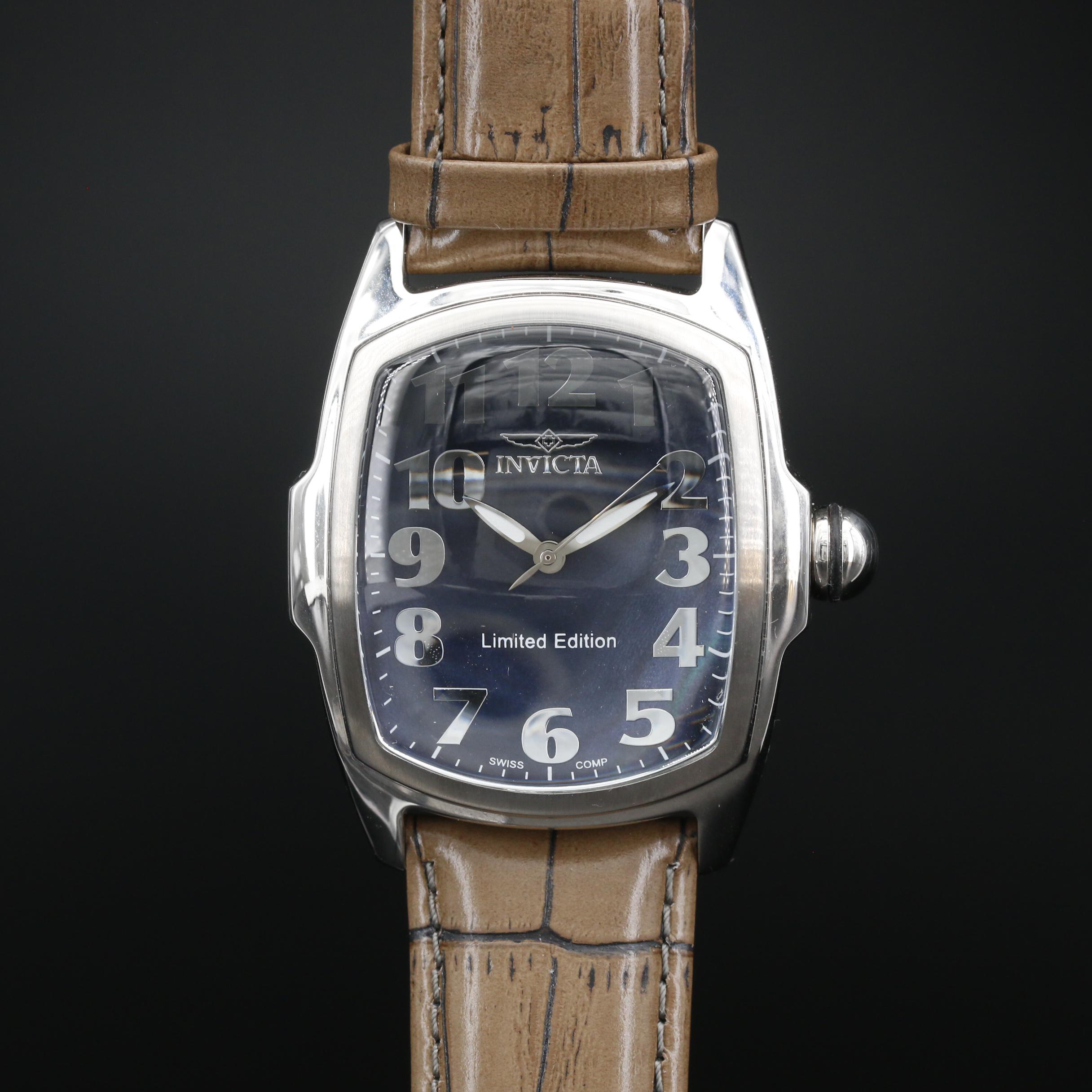 Invicta Lupah Stainless Steel Quartz Watch with Interchangeable Bands