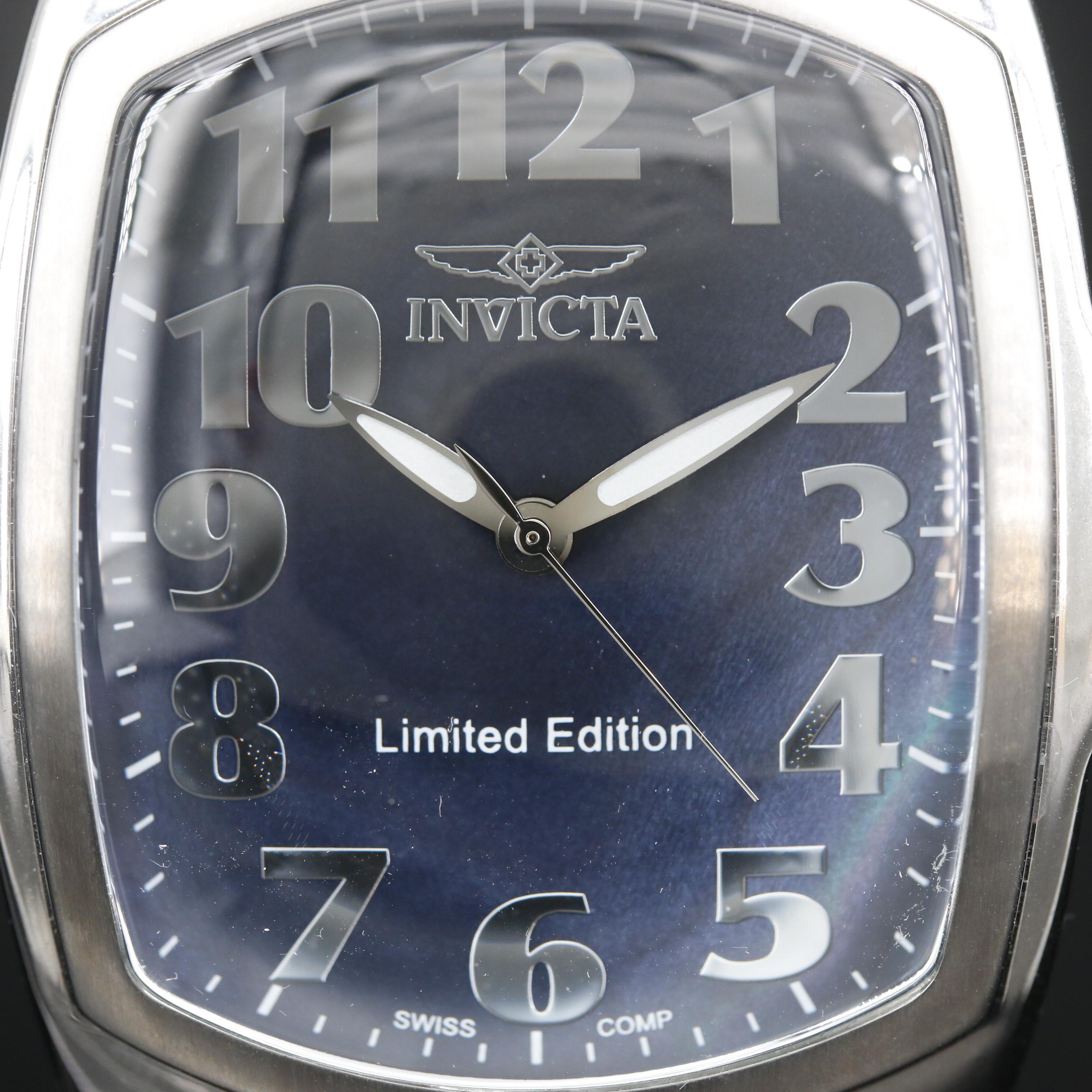 Invicta Lupah Stainless Steel Quartz Watch with Interchangeable Bands