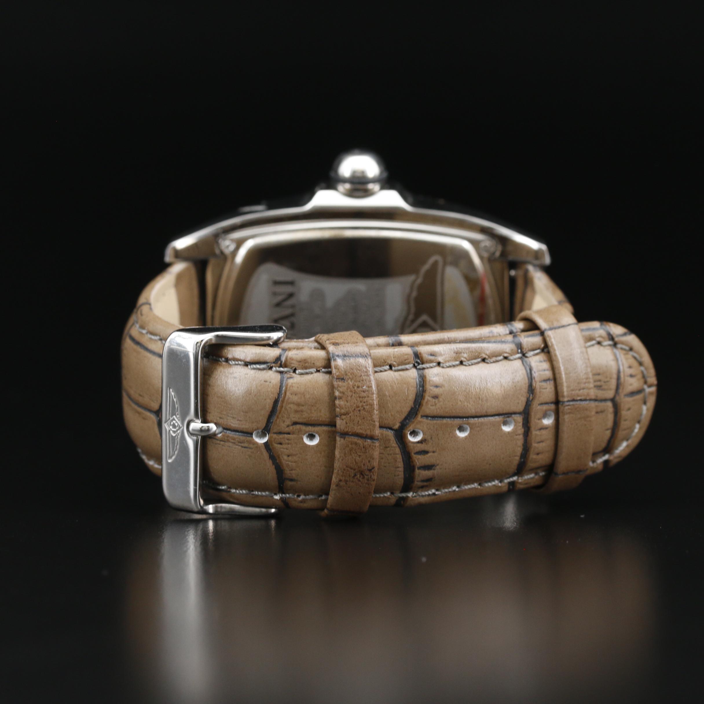 Invicta Lupah Stainless Steel Quartz Watch with Interchangeable Bands