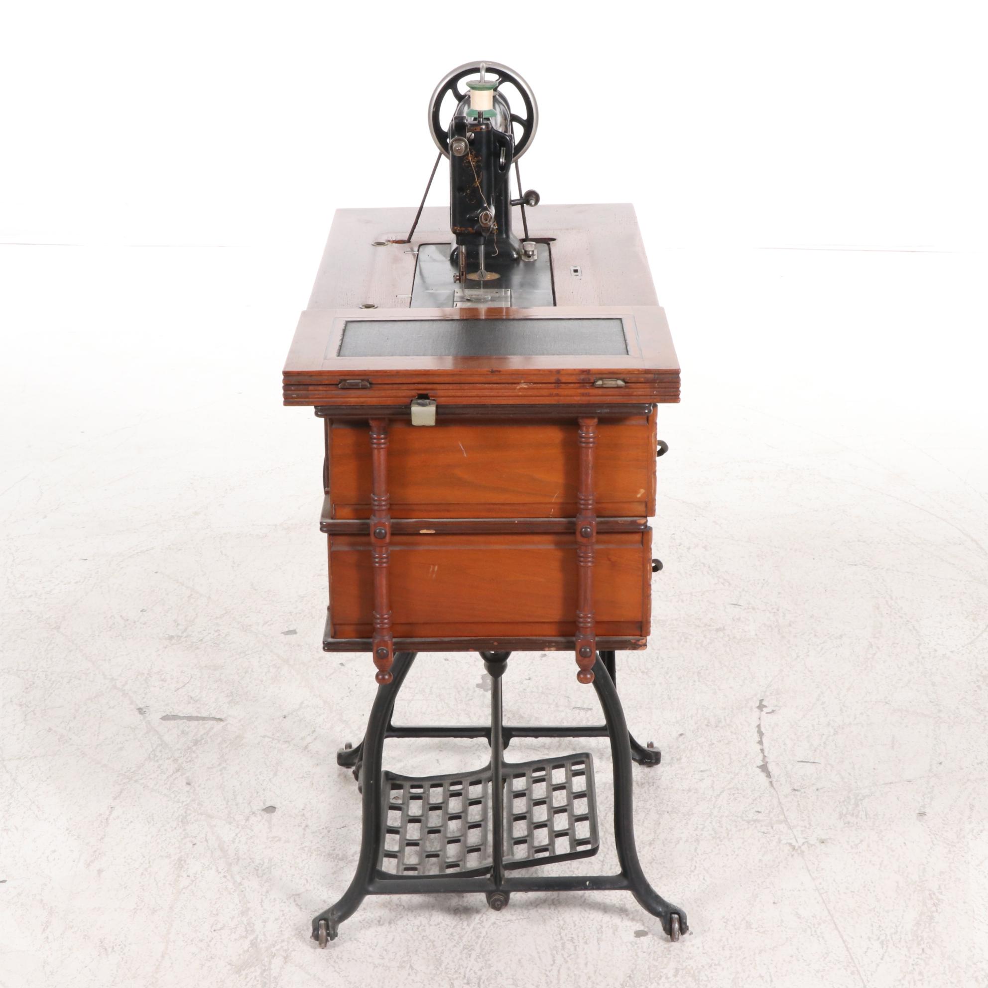 Wheeler & Wilson Mfg. Co. Sewing Machine with Table