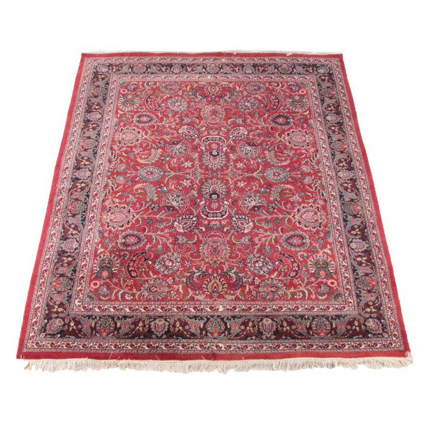8'2 x 10'10 Hand-Knotted Persian Tabriz Wool Rug