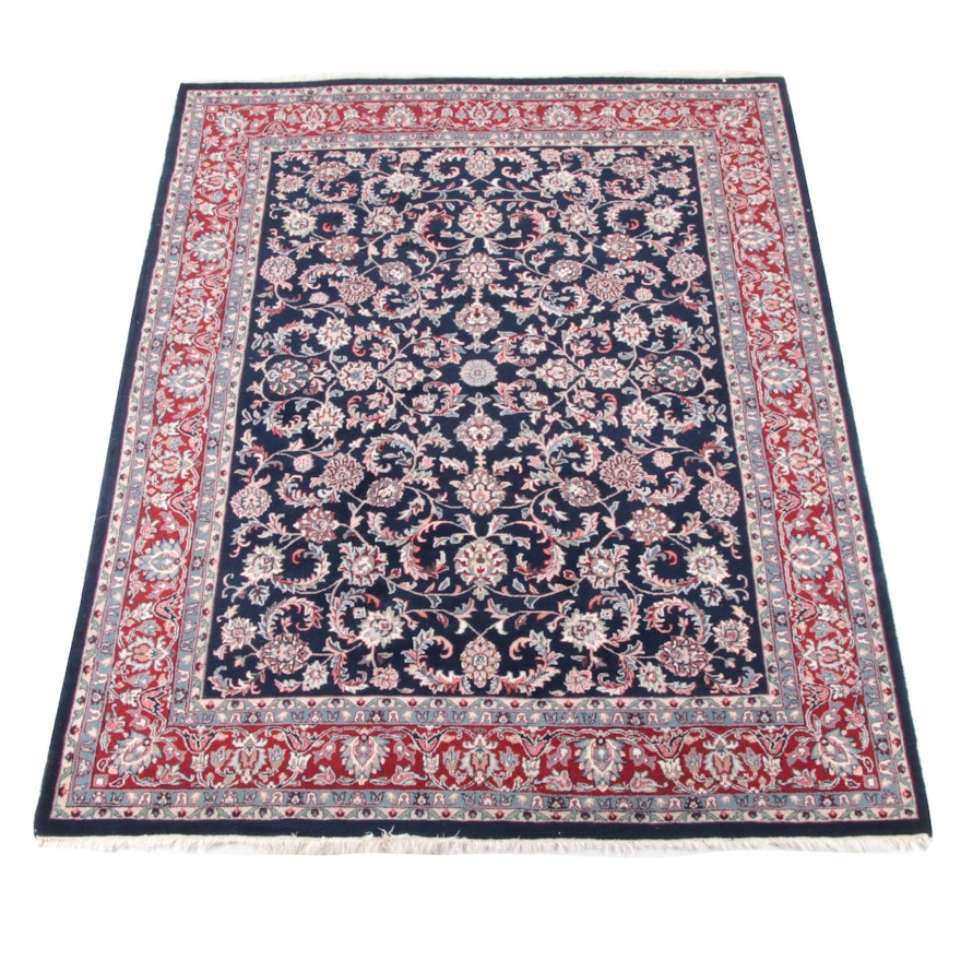 7'10 x 10'8 Hand-Knotted Persian Tabriz Wool Rug