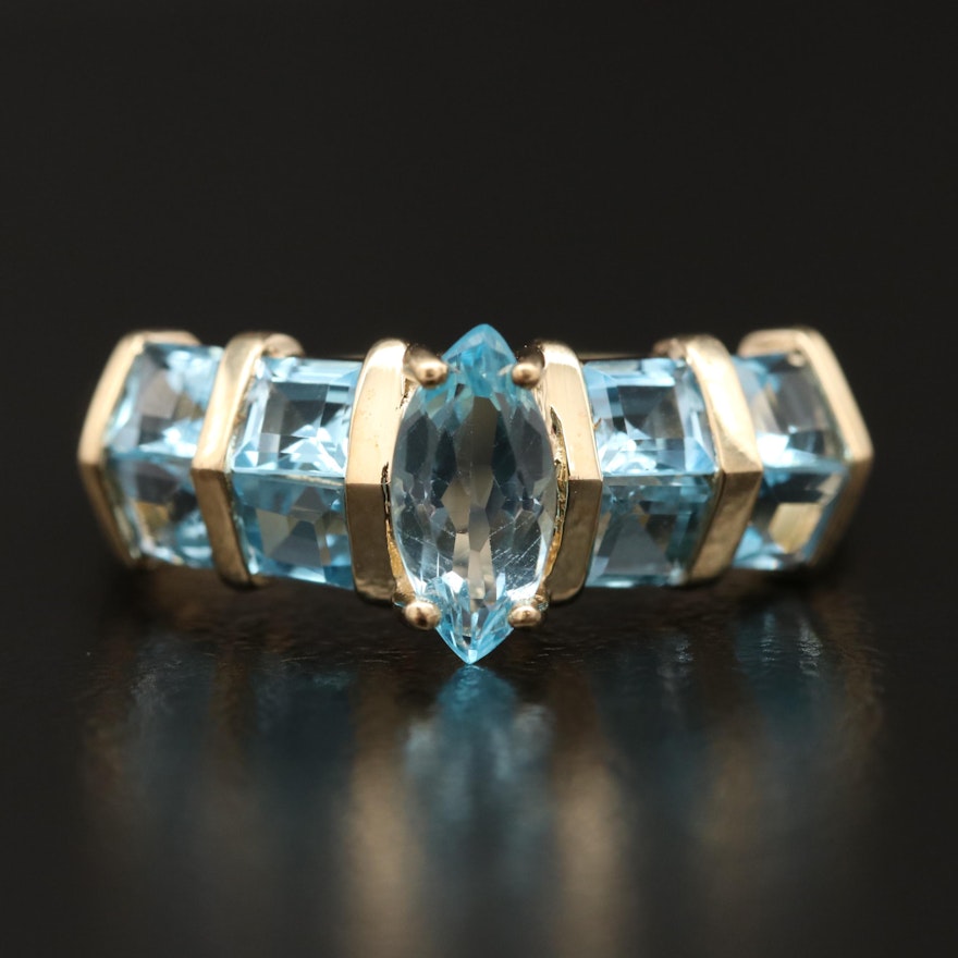 10K Topaz Ring