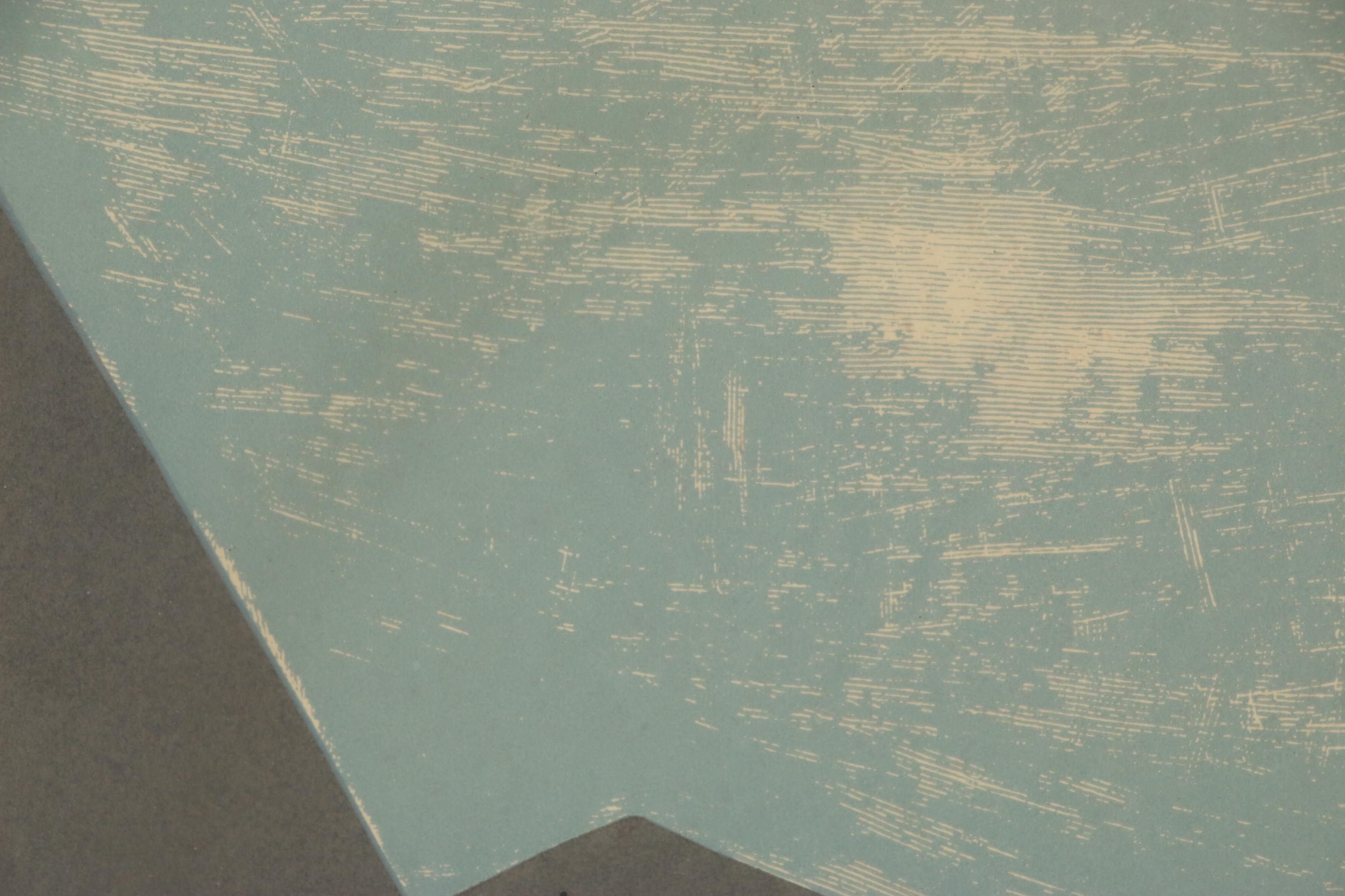 Pablo Picasso Linoleum Cut "Bacchanale with Bull"