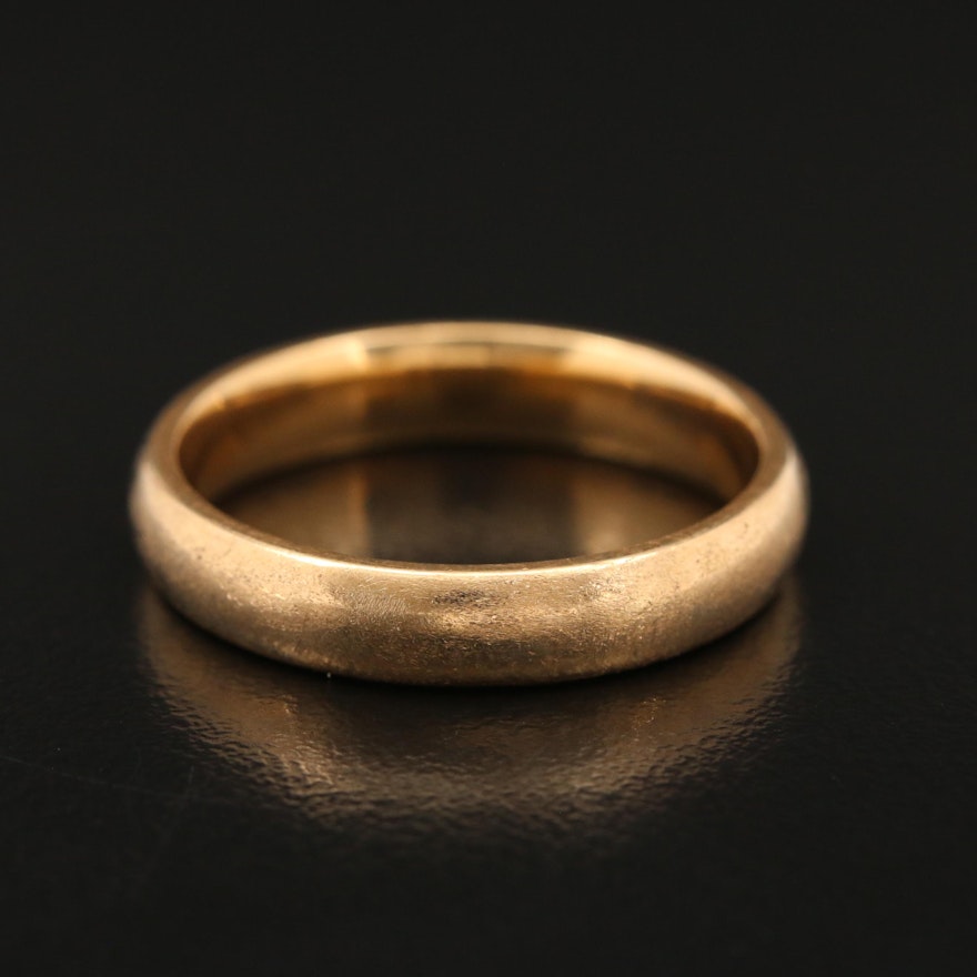 14K Gold Band